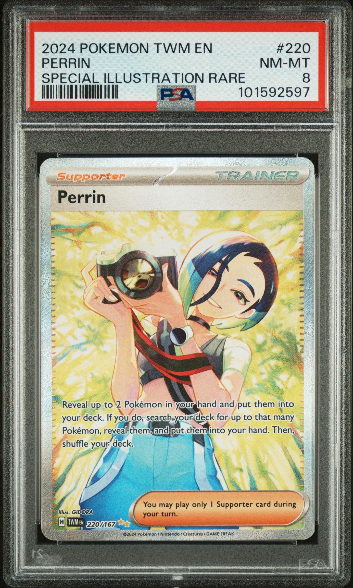 2024 Pokemon Twm En-twilight Masquerade 220 Perrin Special
