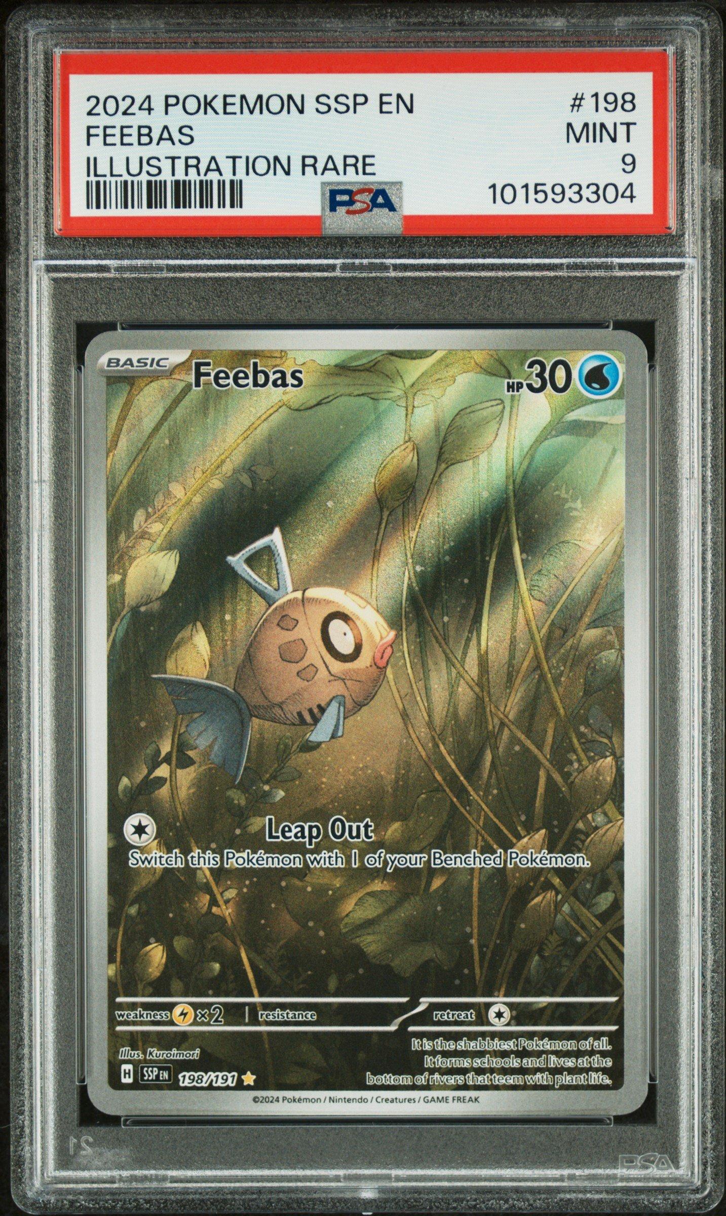 pokemon feebas card 198-191 IR AR Surging Sparks Extended Art Display Case have for your premier collection. Feebas Cards | Dex -