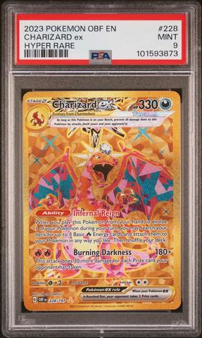 2023 Pokemon Obf En-obsidian Flames 228 Charizard Ex Hyper