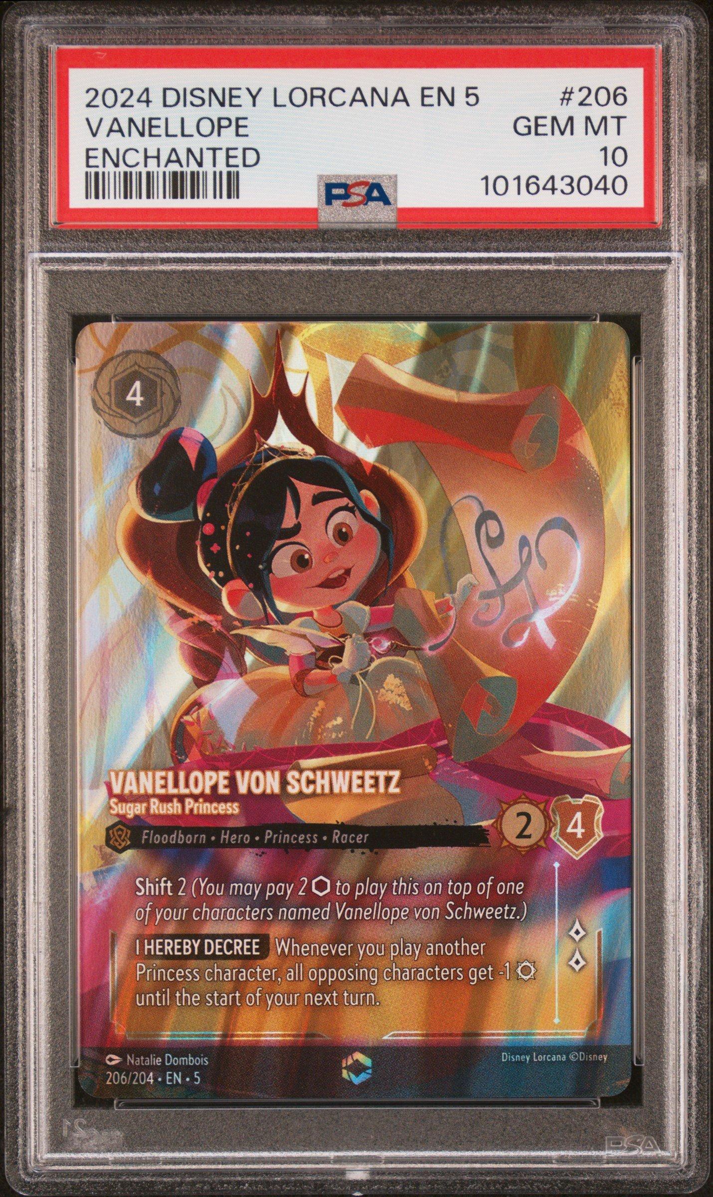 2024 Disney Lorcana En 5-shimmering Skies 206 Vanellope Von Schweetz
