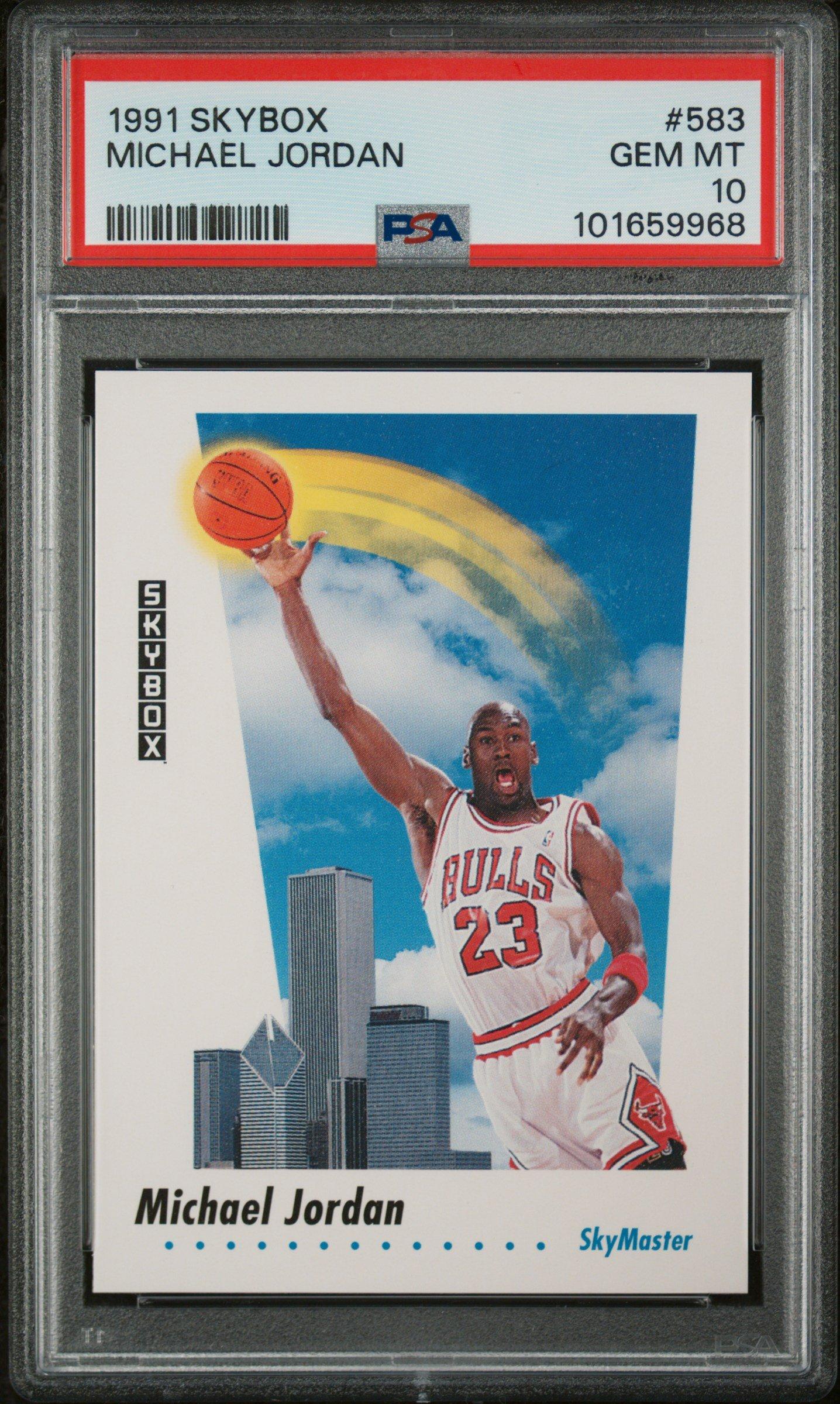 1991 Skybox 583 Michael Jordan PSA 10