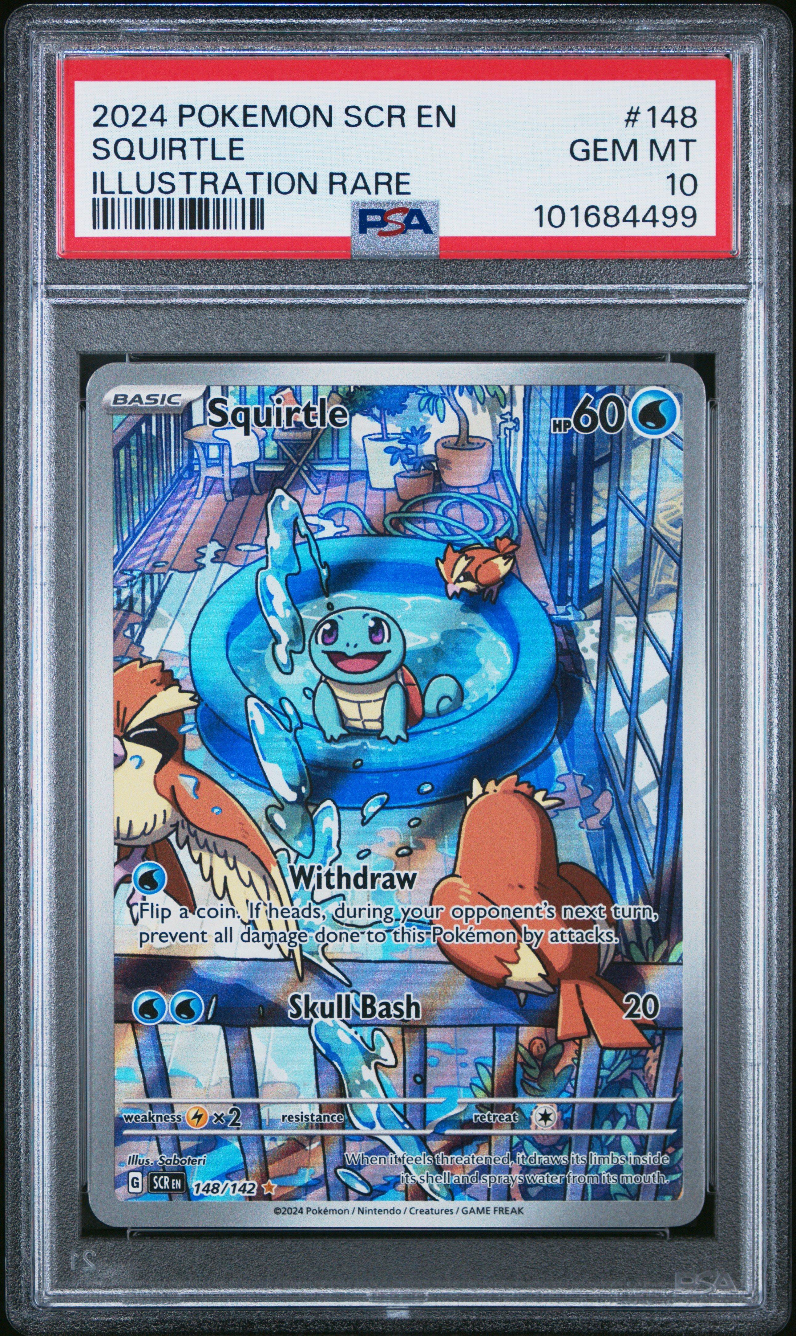 ゼニガメ カードe PSA10 1ED スターターデッキ　SQUIRTLE PSA 10 pokemon Squirtle 2004 blastose starter deck 017 052