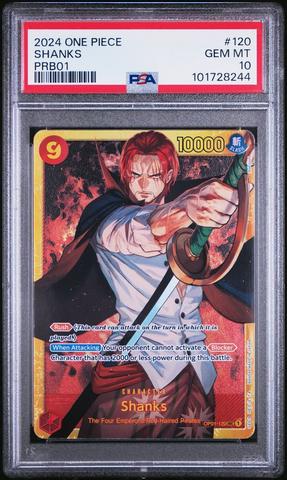 2024 One Piece Prb01-premium Booster -one Piece Card The