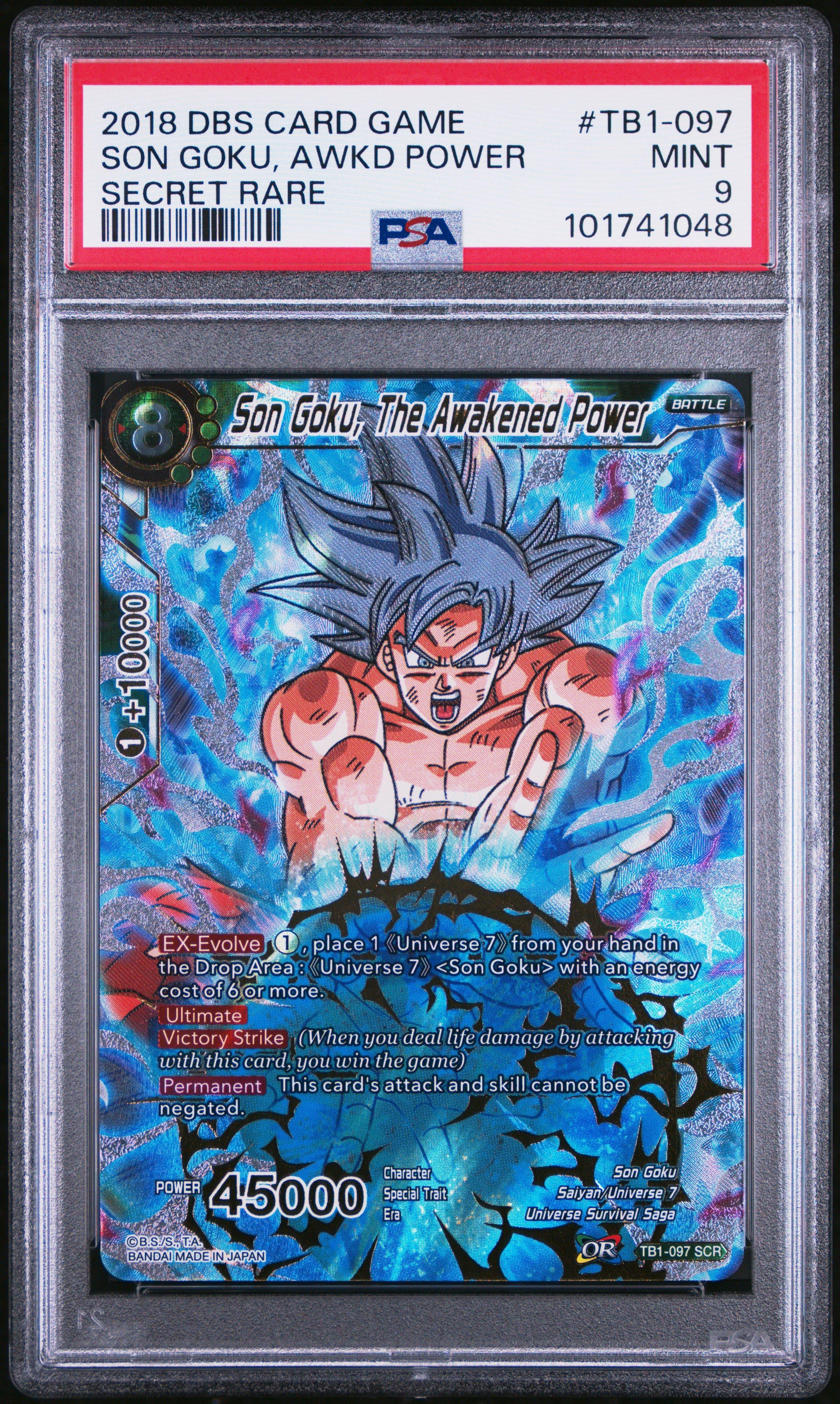 2018 Dragon Ball Super Card Game Themed Booster 1 Tournament Of