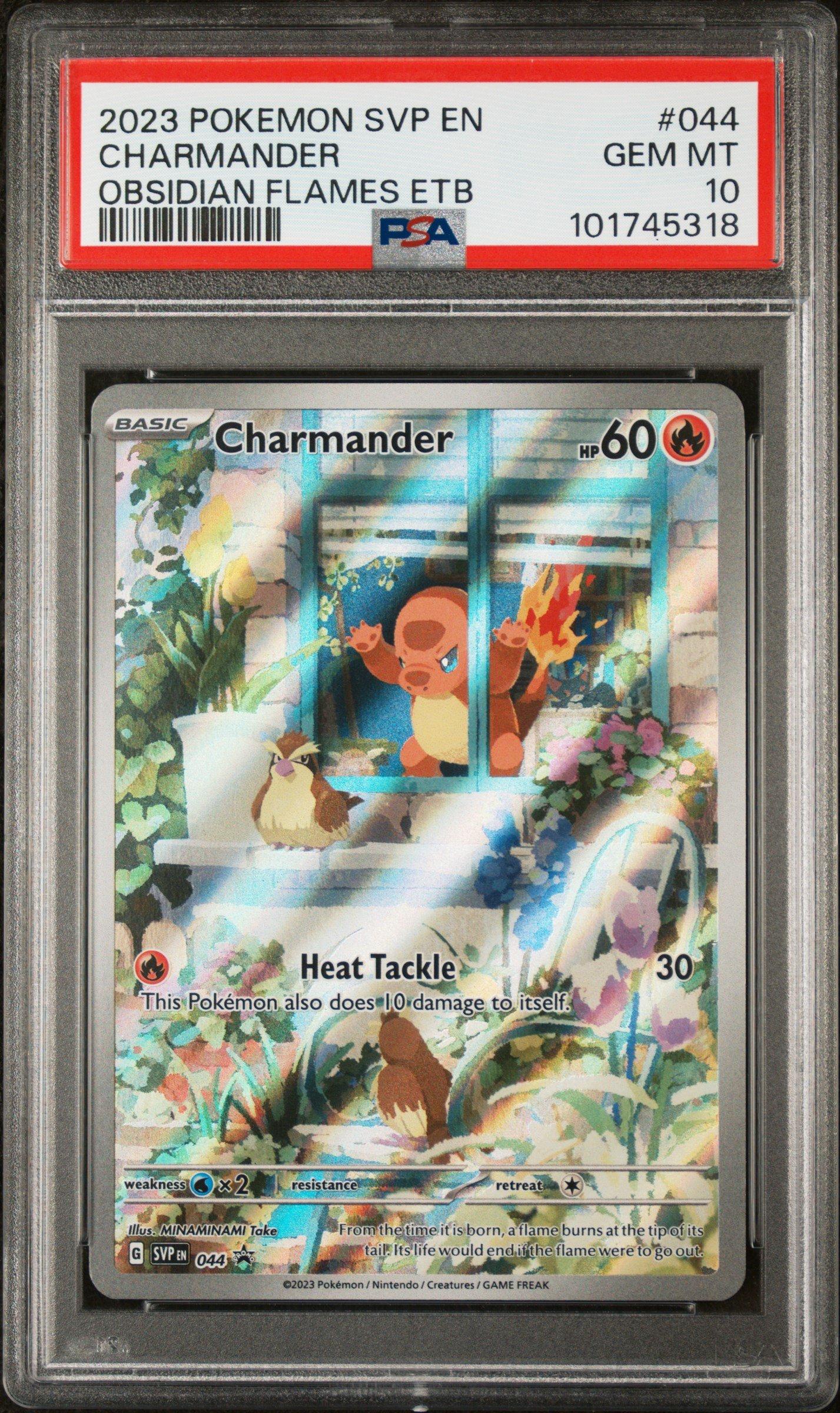 2023 Pokemon Svp En-sv Black Star Promo 044 Charmander Obsidian