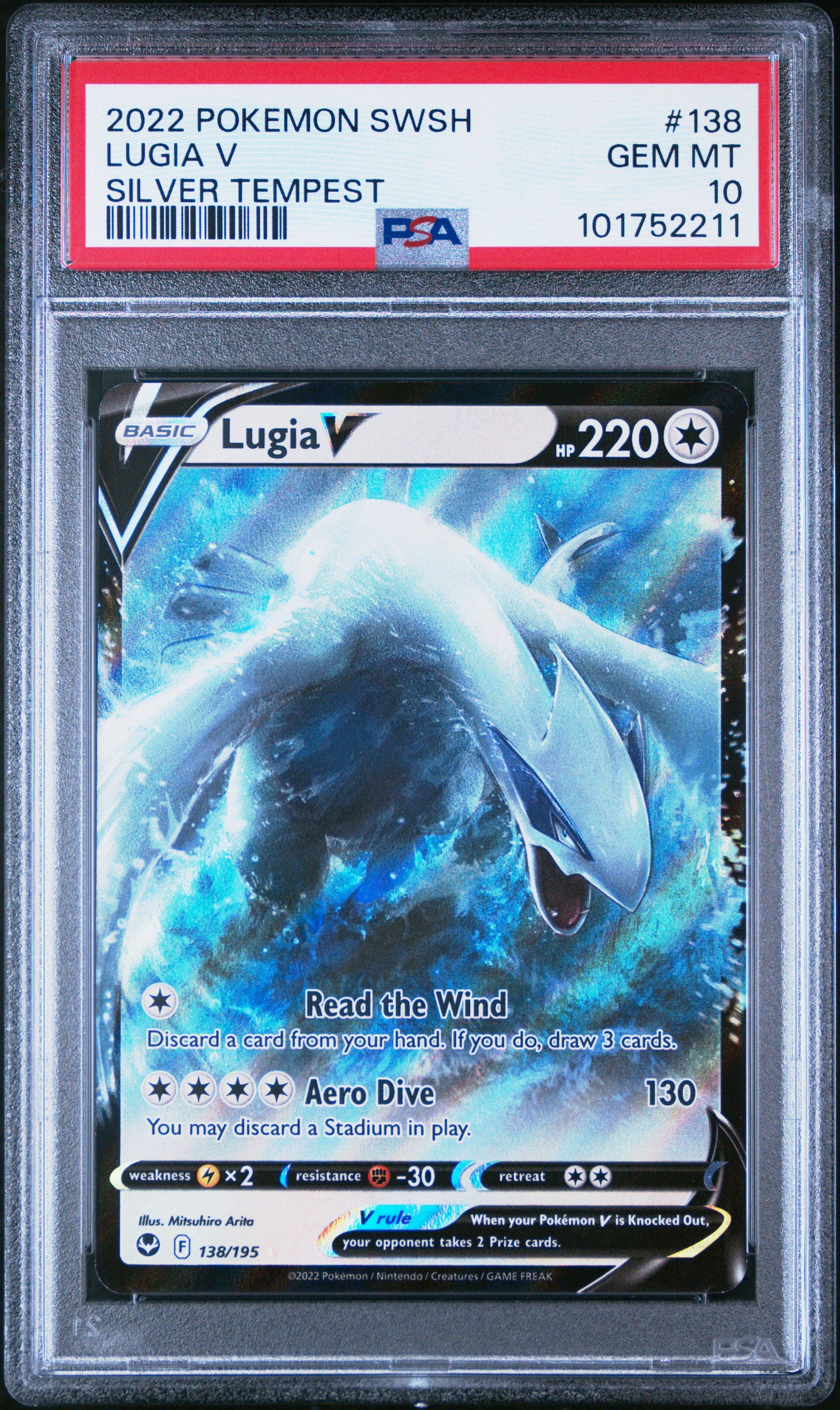 lugia pokemon card value 2022 Amazon.com: Lugia Vstar 139/195- Silver Tempest - Pokemon Ultra Rare Card main image 1
