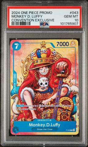 2024 ONE PIECE プロモ ルフィ #060 PSA 10｜ワンピース カードゲーム