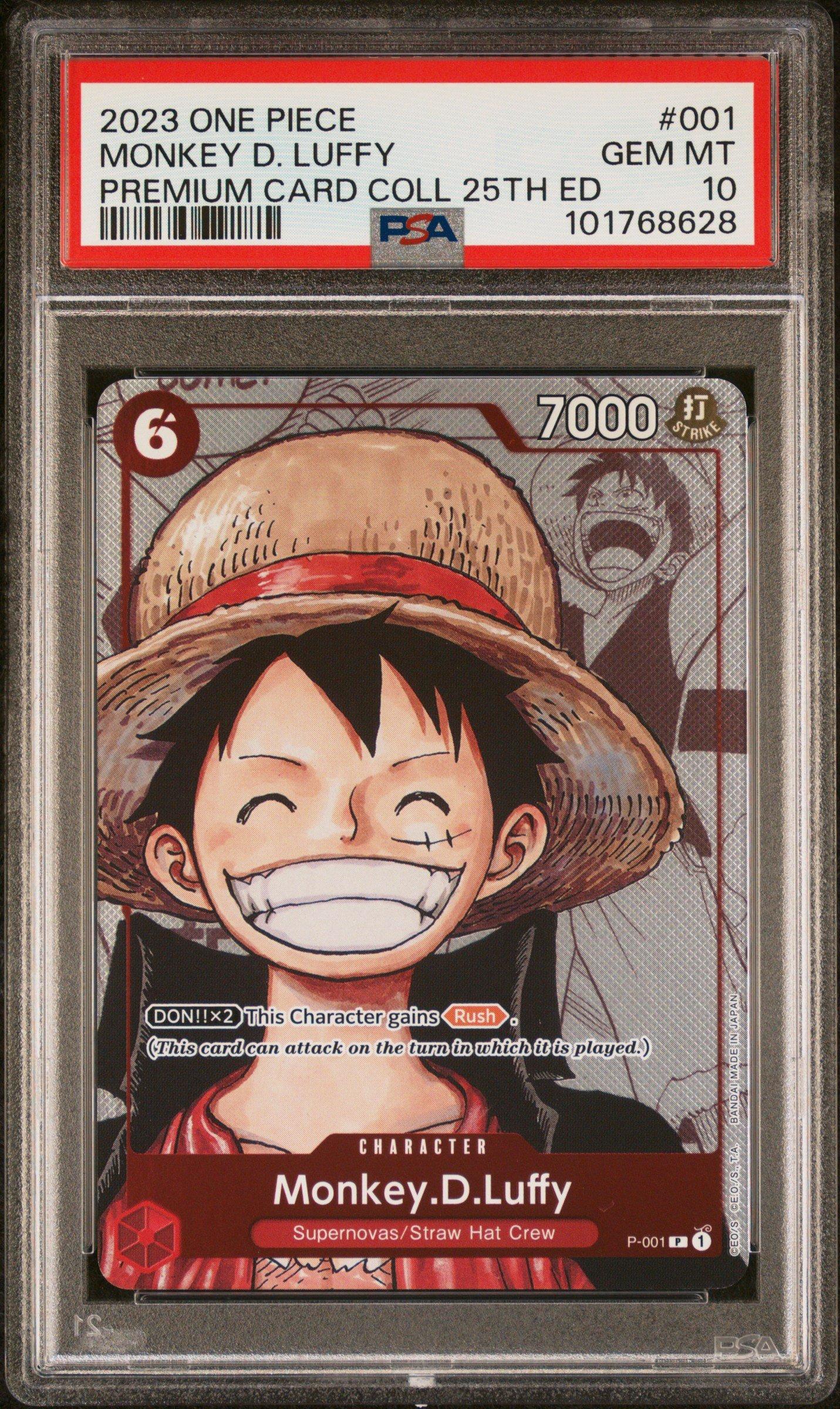 2023 One Piece Premium Bandai Premium Card Collection 25th Edition