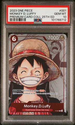 2022 One Piece Japanese 25th Anniversary Premium Card