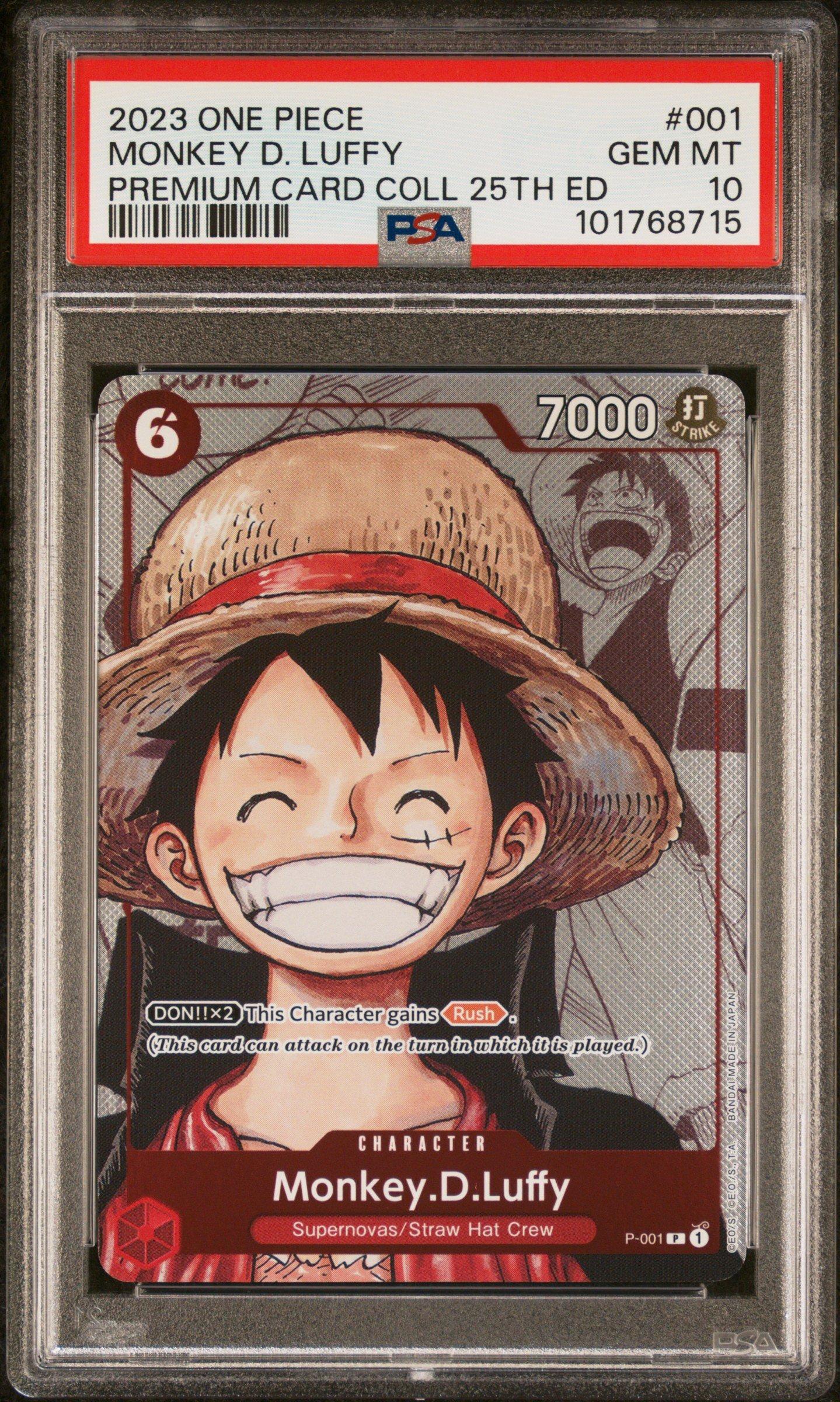 2023 One Piece Premium Bandai Premium Card Collection 25th Edition