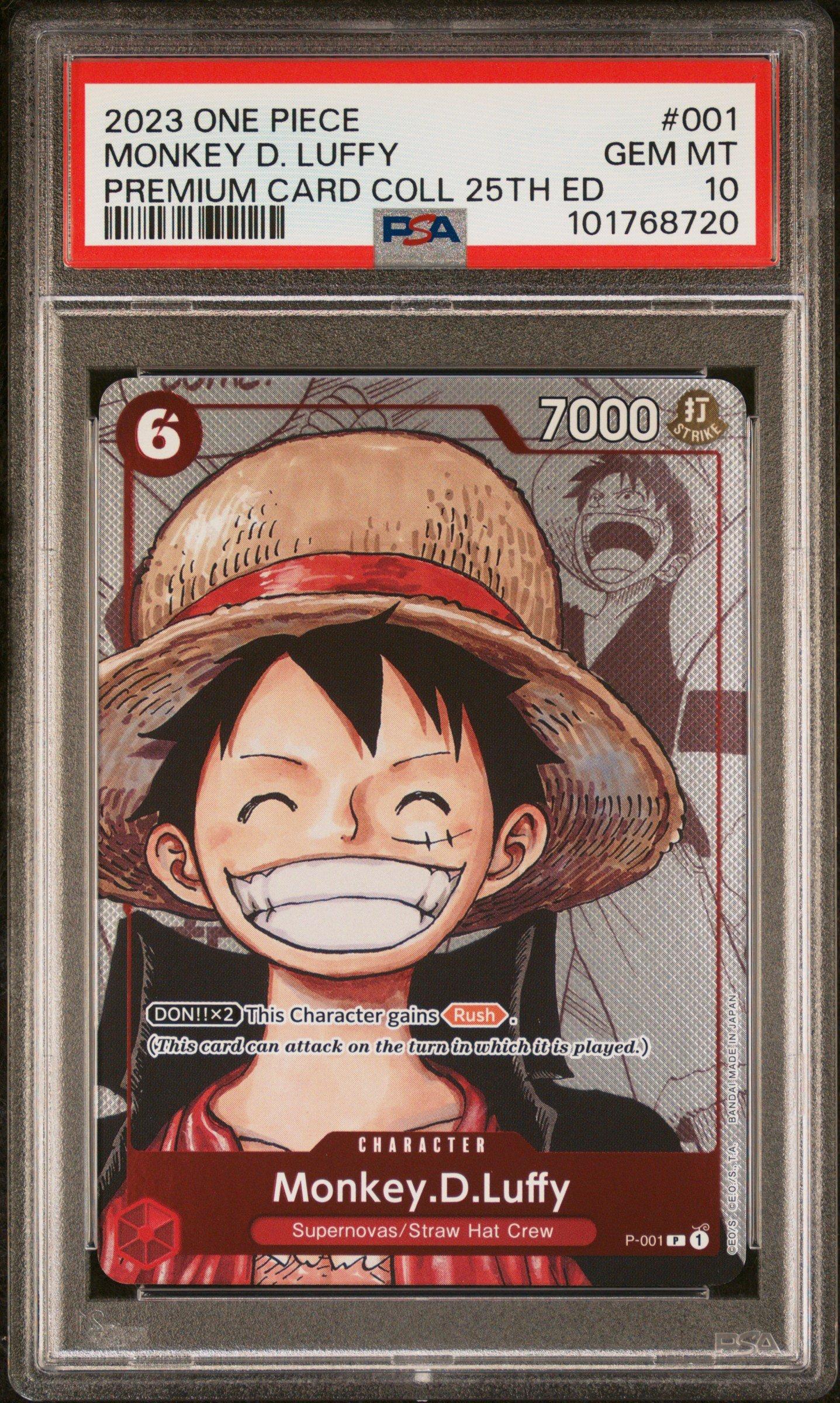 2023 One Piece Premium Bandai Premium Card Collection 25th Edition