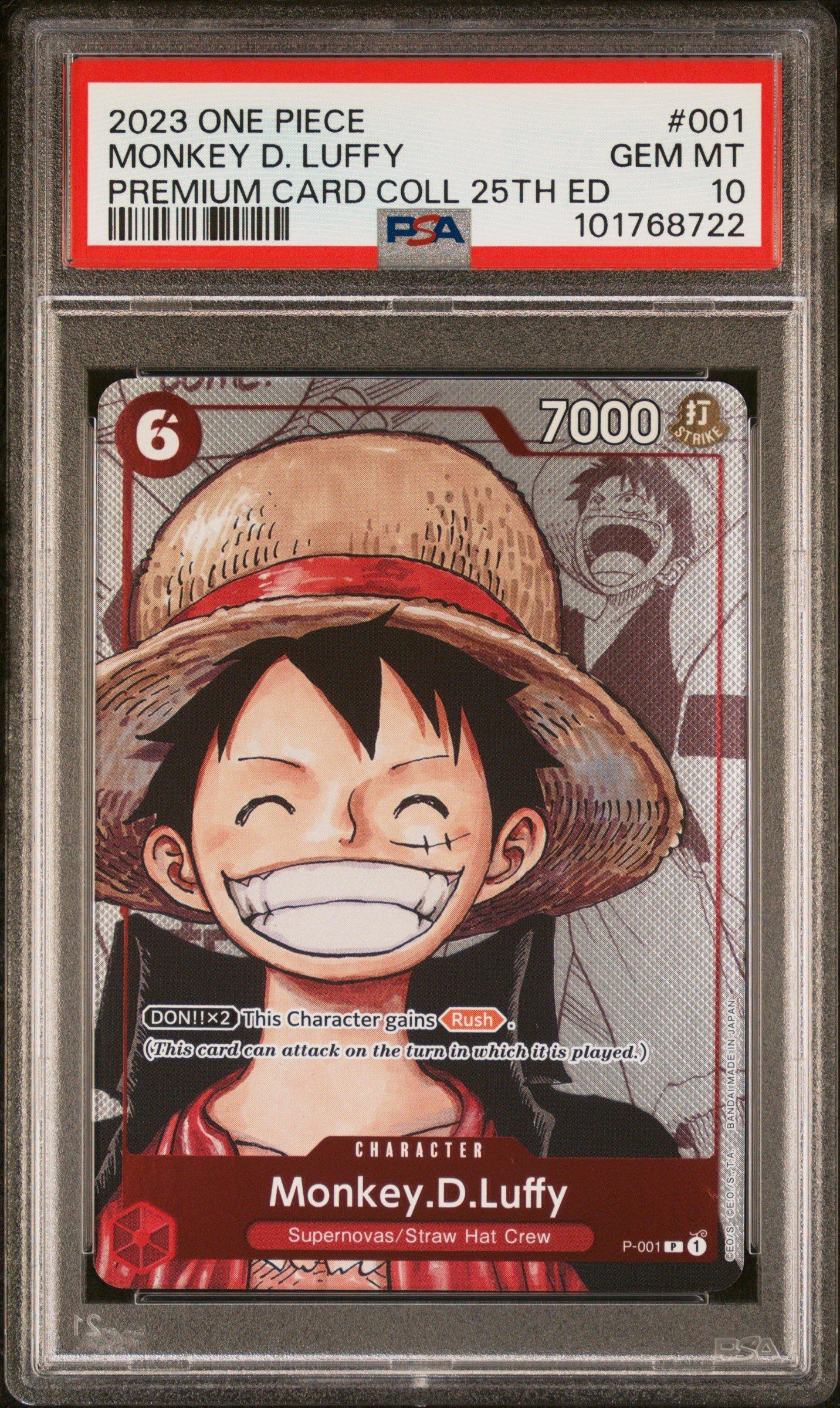 2023 One Piece Premium Bandai Premium Card Collection 25th Edition