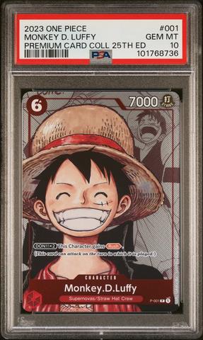 2023 One Piece Premium Bandai Premium Card Collection 25th