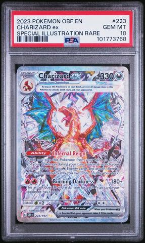 2023 Pokémon Obsidian Flames Charizard EX GOLD Hyper Rare