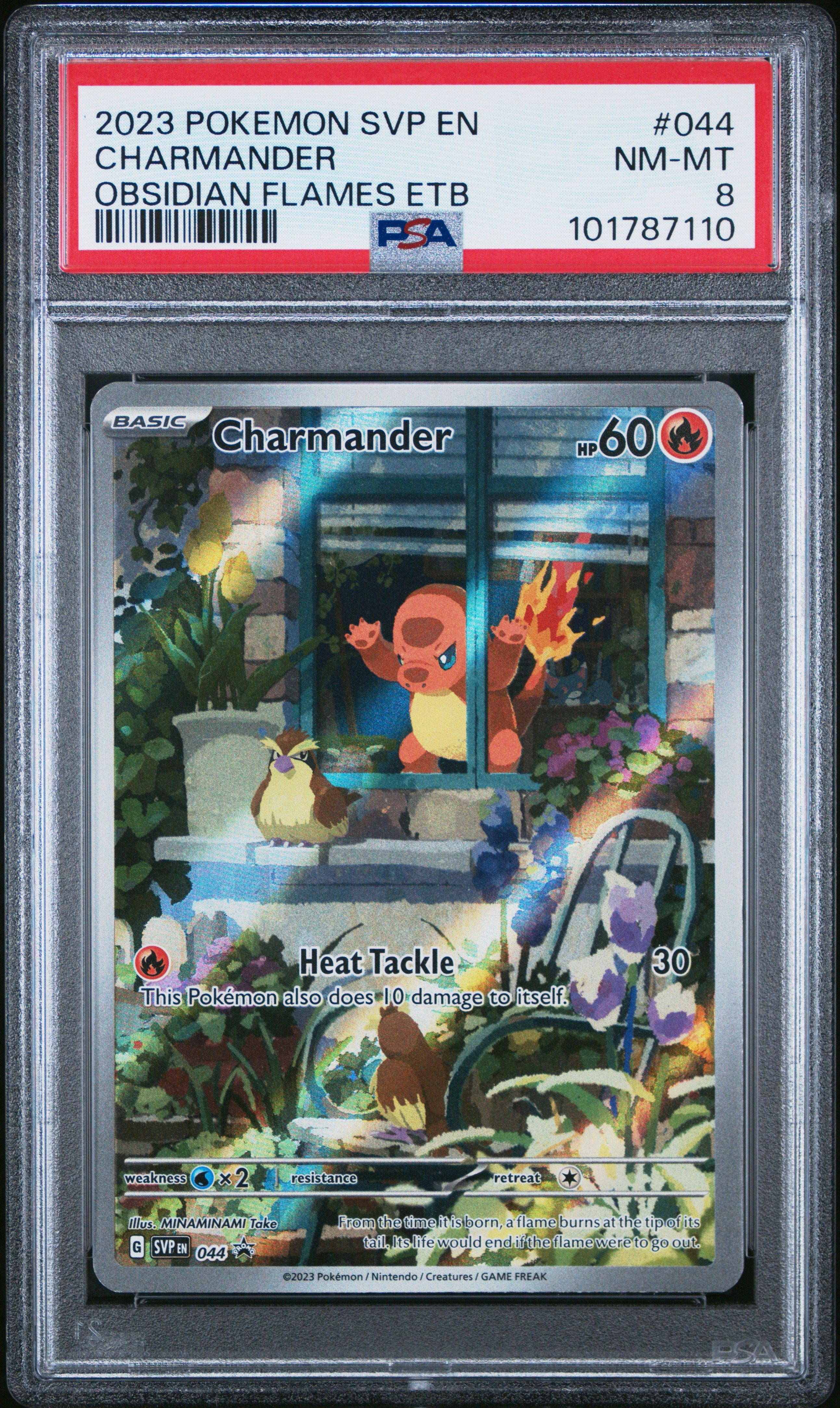 2023 Pokemon Svp En-sv Black Star Promo 044 Charmander Obsidian