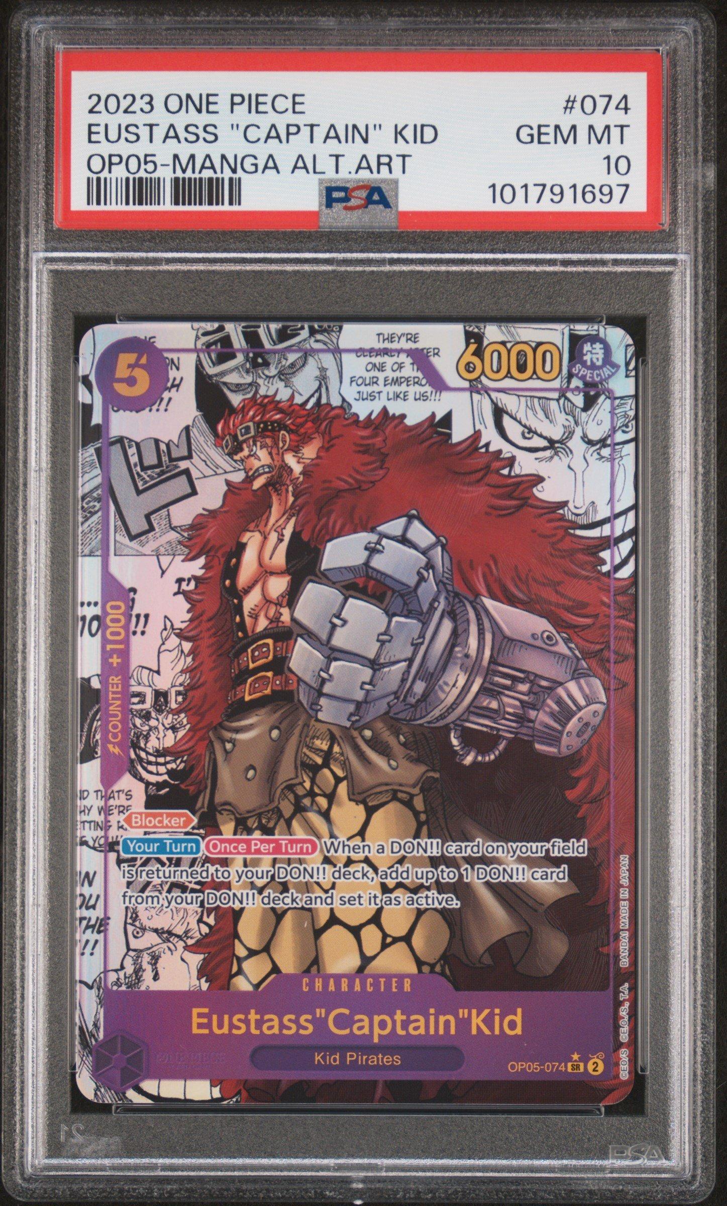 2023 One Piece Op05-awakening Of The New Era 074 Eustass 