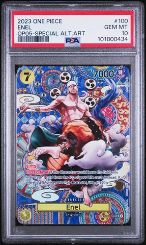 2023 One Piece Op05-awakening Of The New Era 100 Enel Special