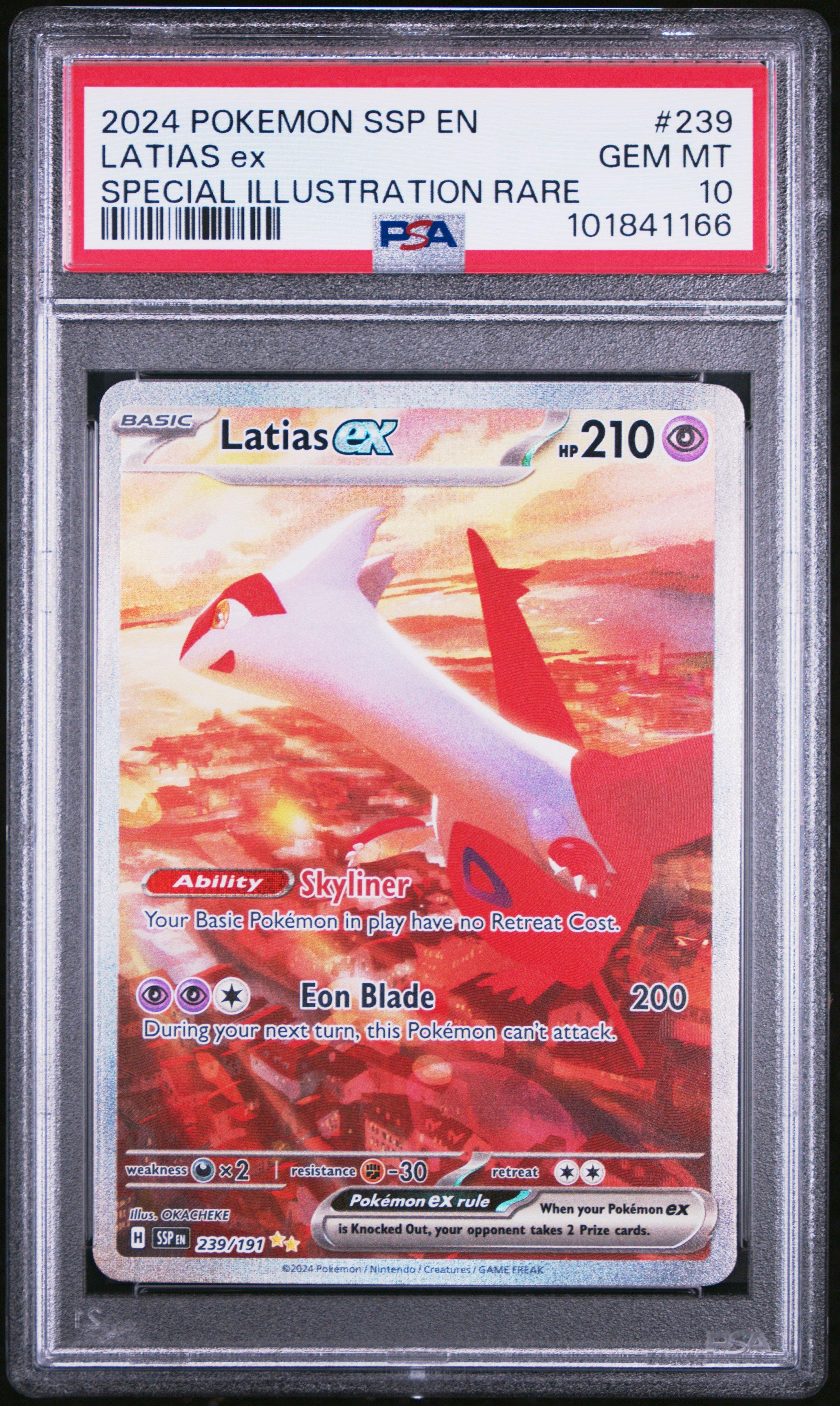 2024 Pokemon Ssp En-surging Sparks 239 Latias Ex Special