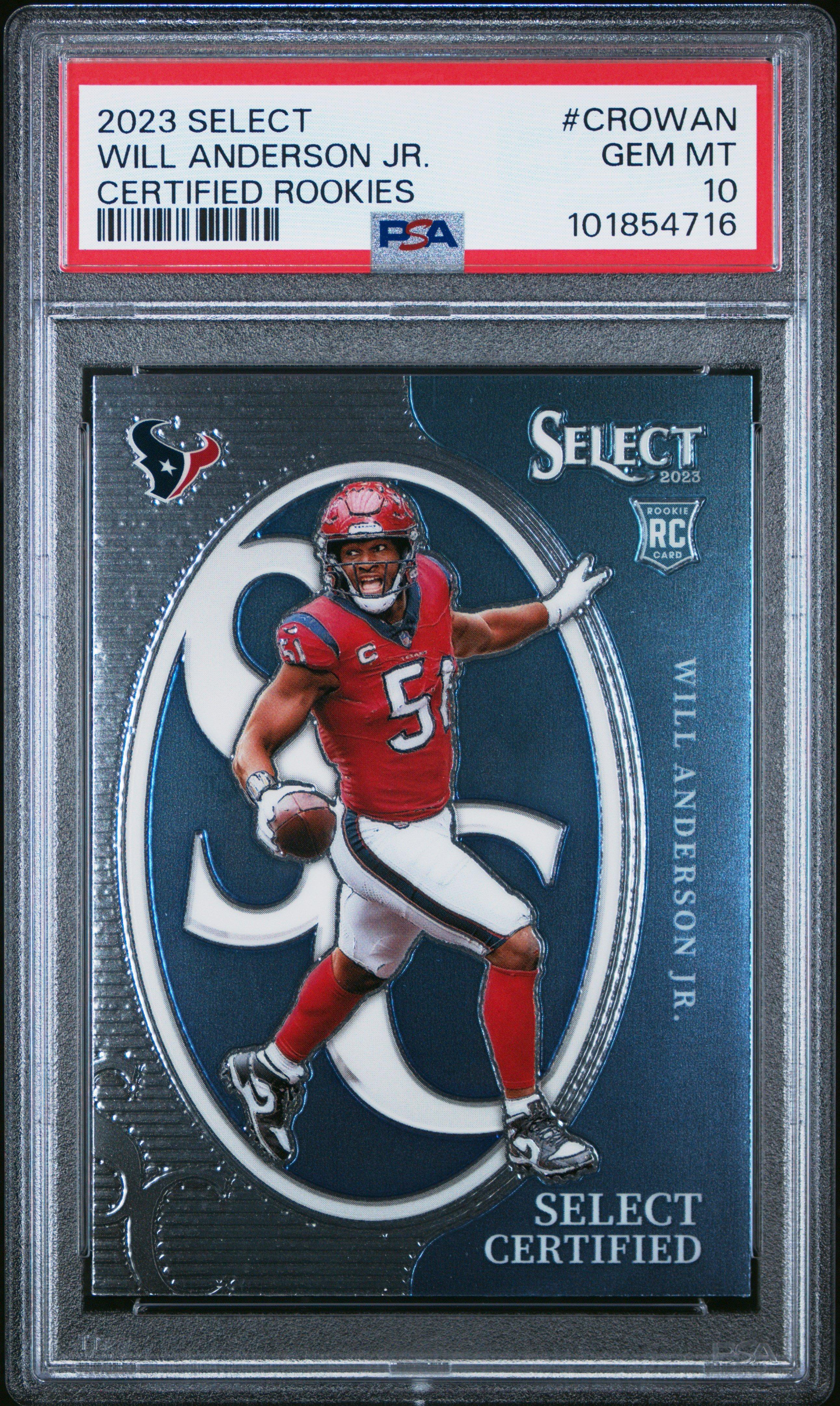 psa graded rookie cards 10 C.J. Stroud Donruss #339 Football Card Texans Superstar Quarterback Rookie Of The Year : Collectibles & Fine Art Graded Michael Jordan Rookie Card