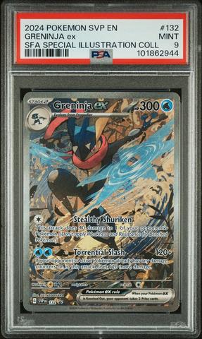 2024 Pokemon Svp En-sv Black Star Promo 132 Greninja Ex Shrouded