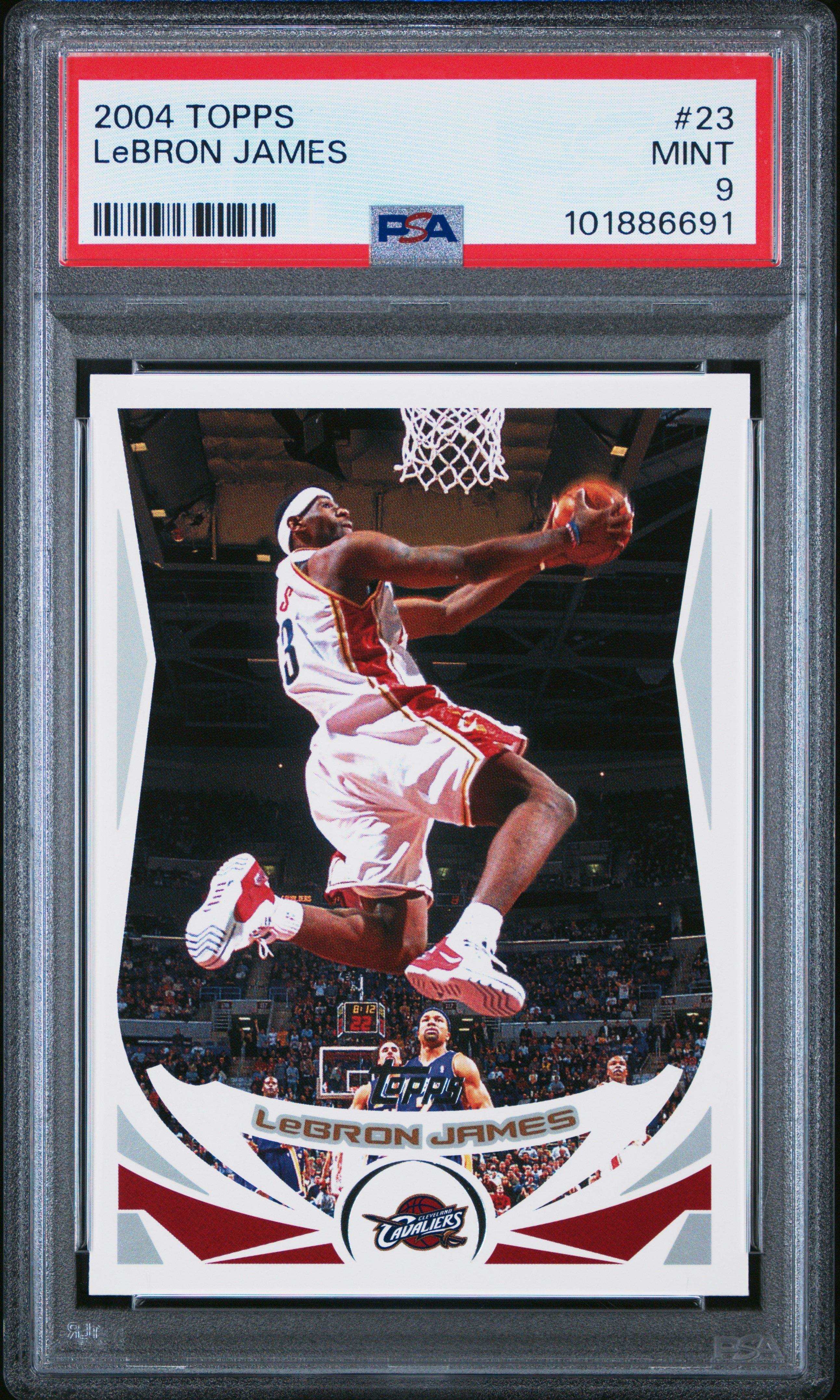その他 Lebron james 2004 PSA 9 2004 Topps 23 Lebron James PSA 9 | GameStop