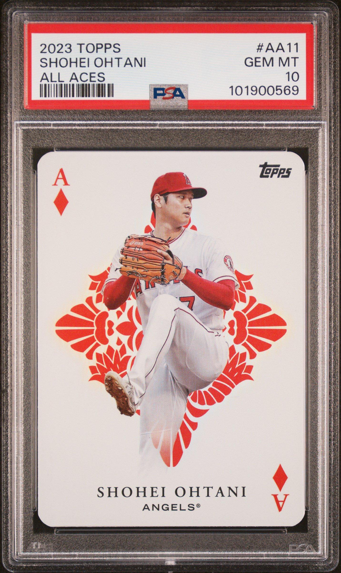 2023 Topps All Aces Aa11 Shohei Ohtani PSA 10