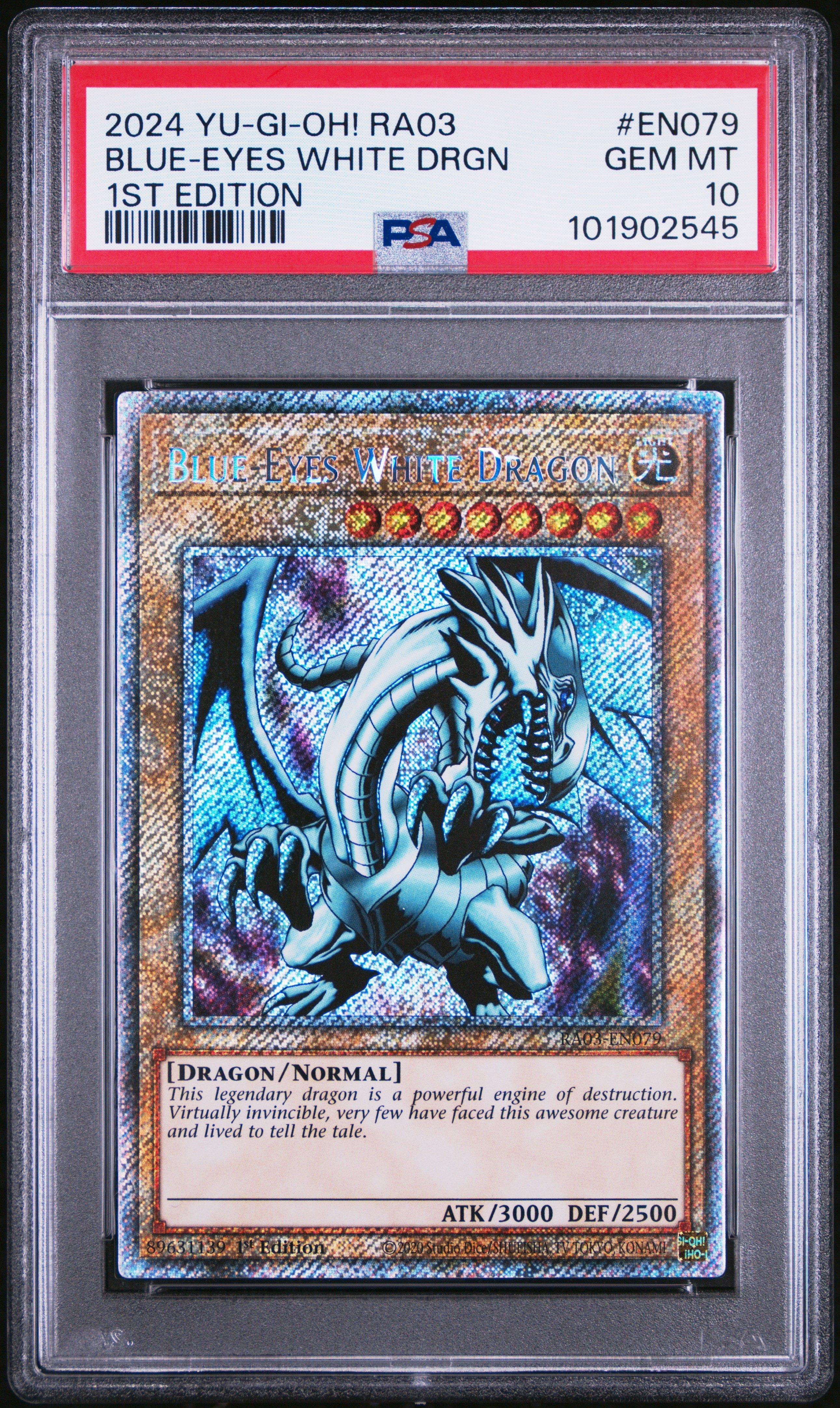 2024 Yu-gi-oh! Ra03-quarter Century Bonanza En079 Blue-eyes White