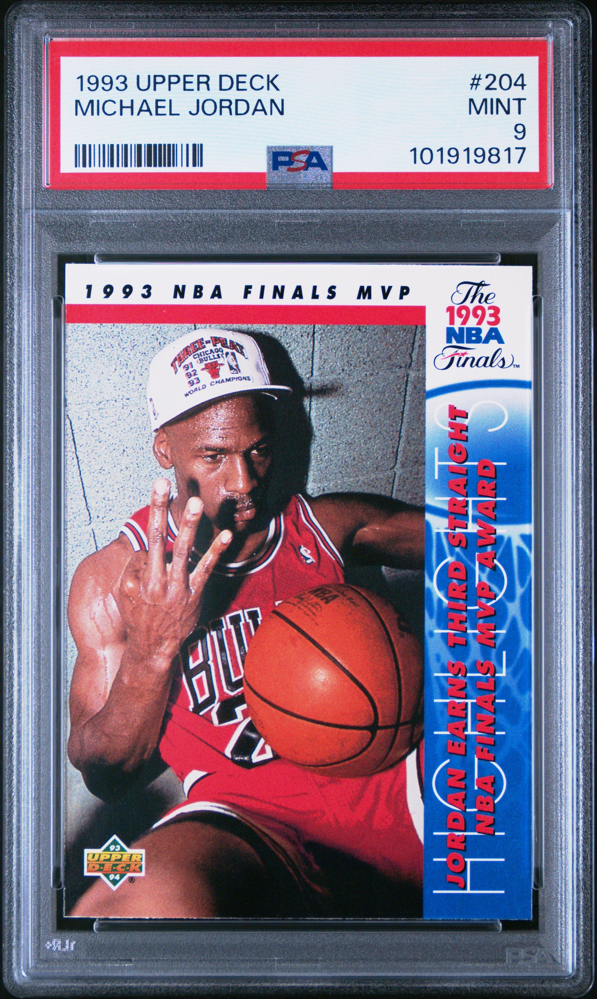 1993 Upper Deck 204 Michael Jordan PSA