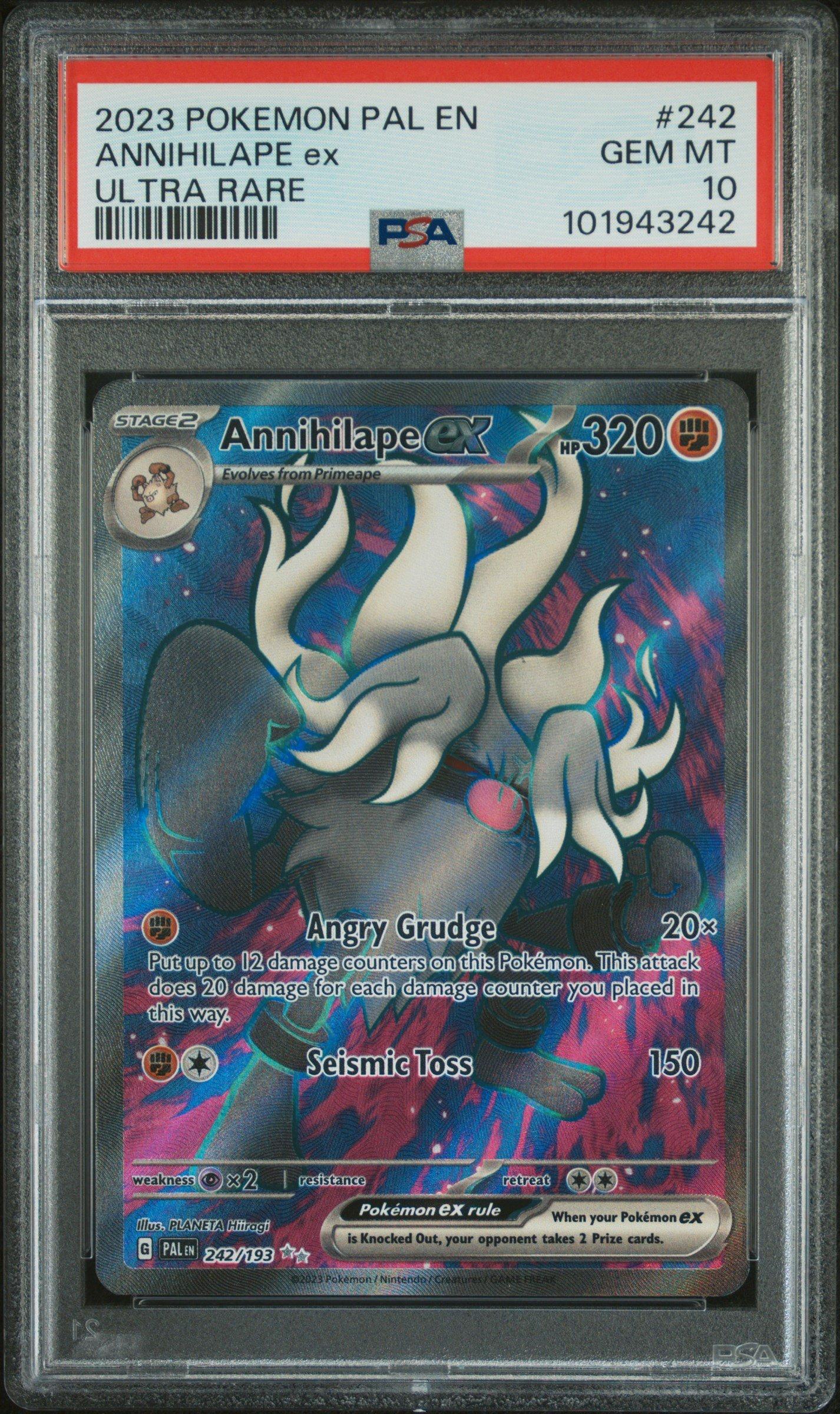 2023 Pokemon Pal En-paldea Evolved 242 Annihilape Ex Ultra Rare