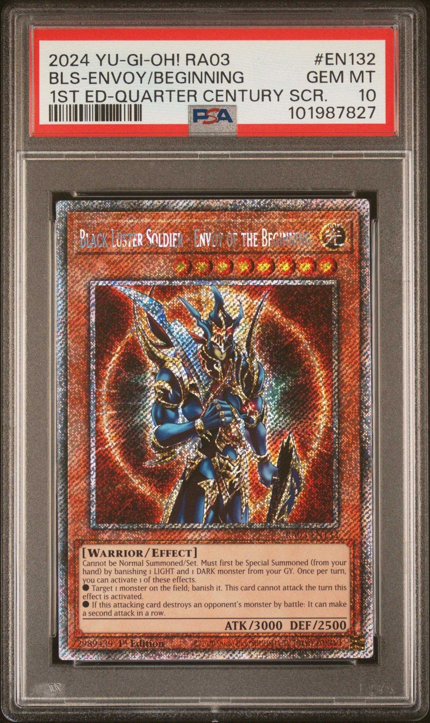 2024 Yu-gi-oh! Ra03-quarter Century Bonanza En132 Black Luster Soldier