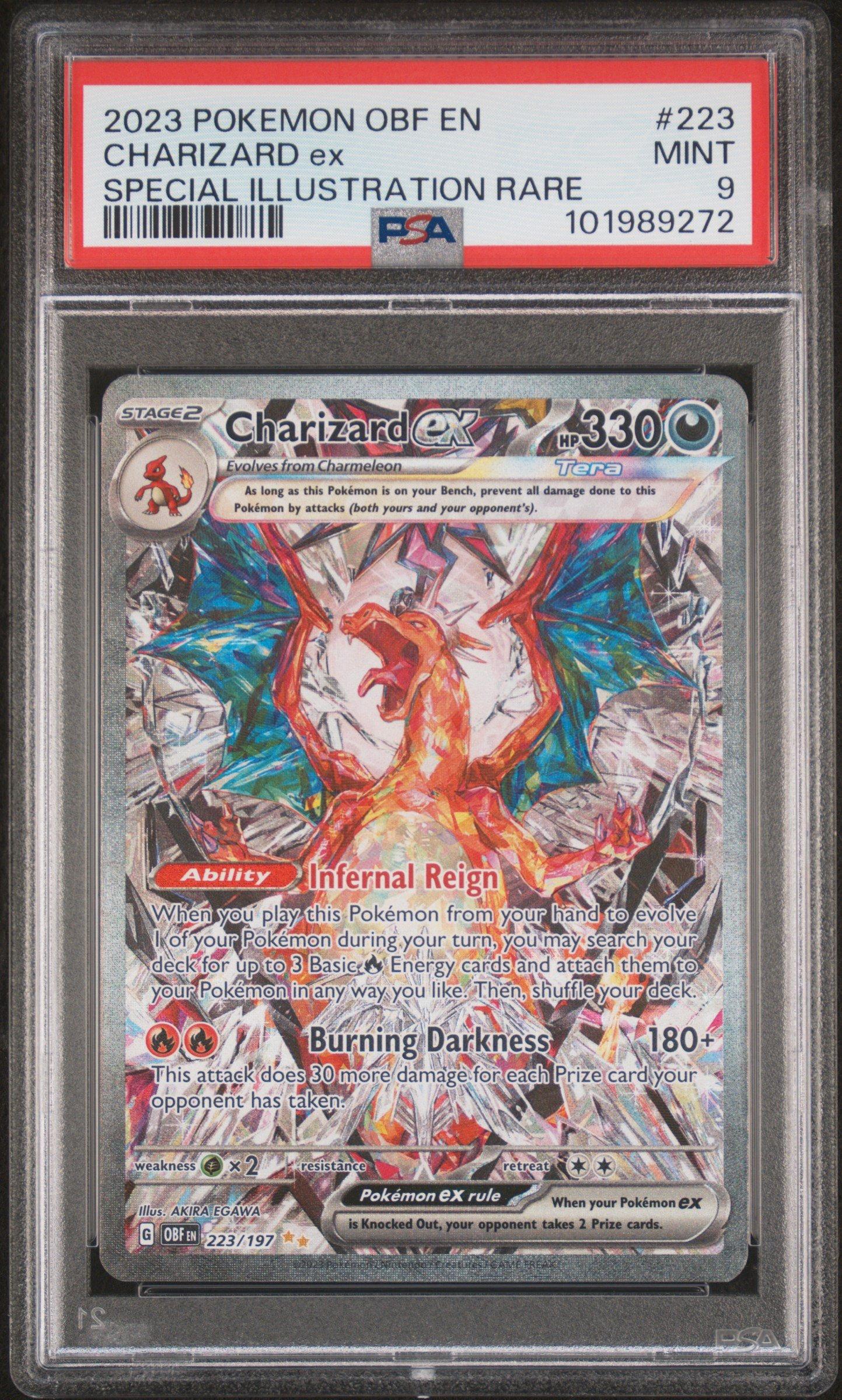 2023 Pokemon Obf En-obsidian Flames 223 Charizard Ex Special