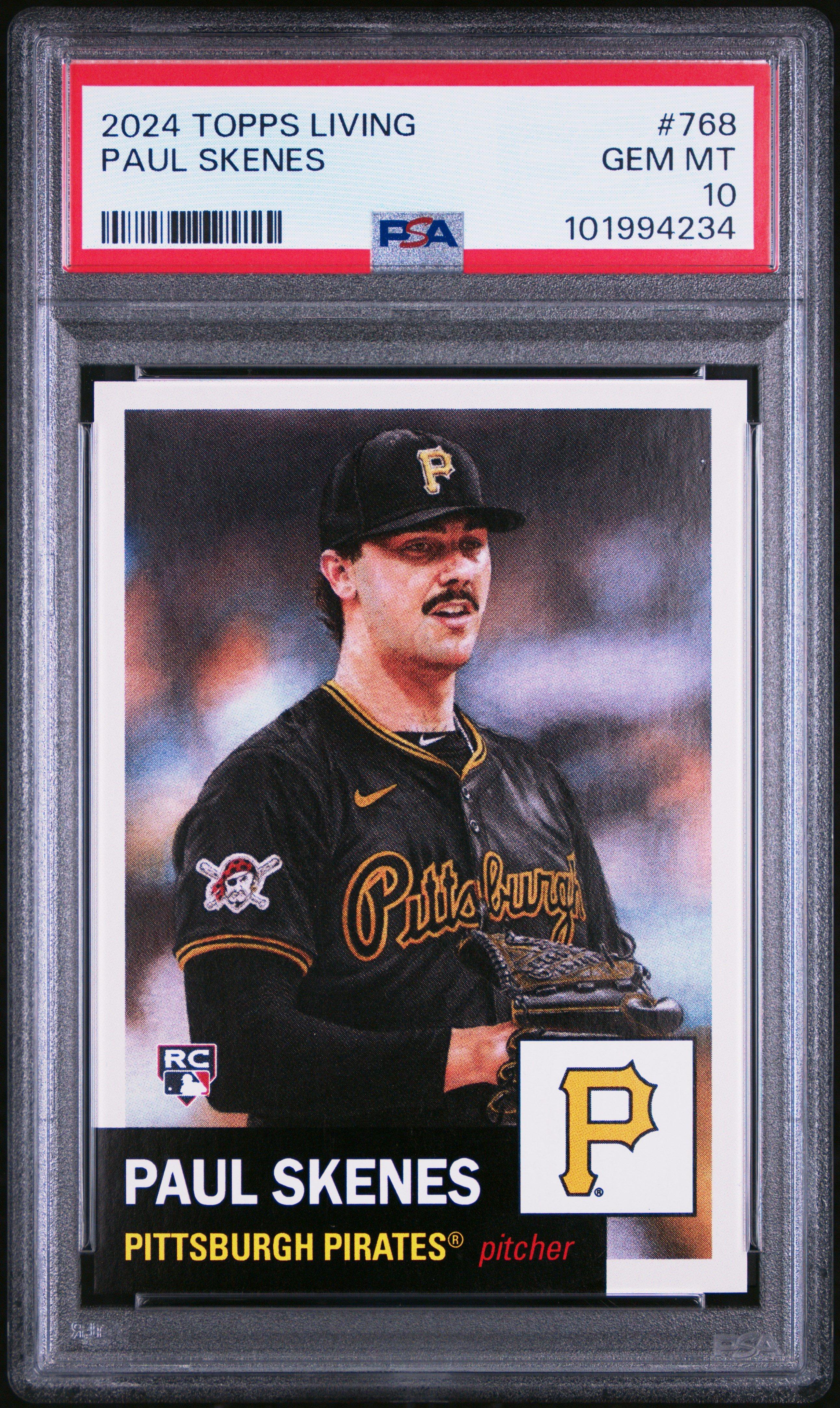 2024 Topps Living 768 Paul Skenes PSA 10 Graded Card | GameStop
