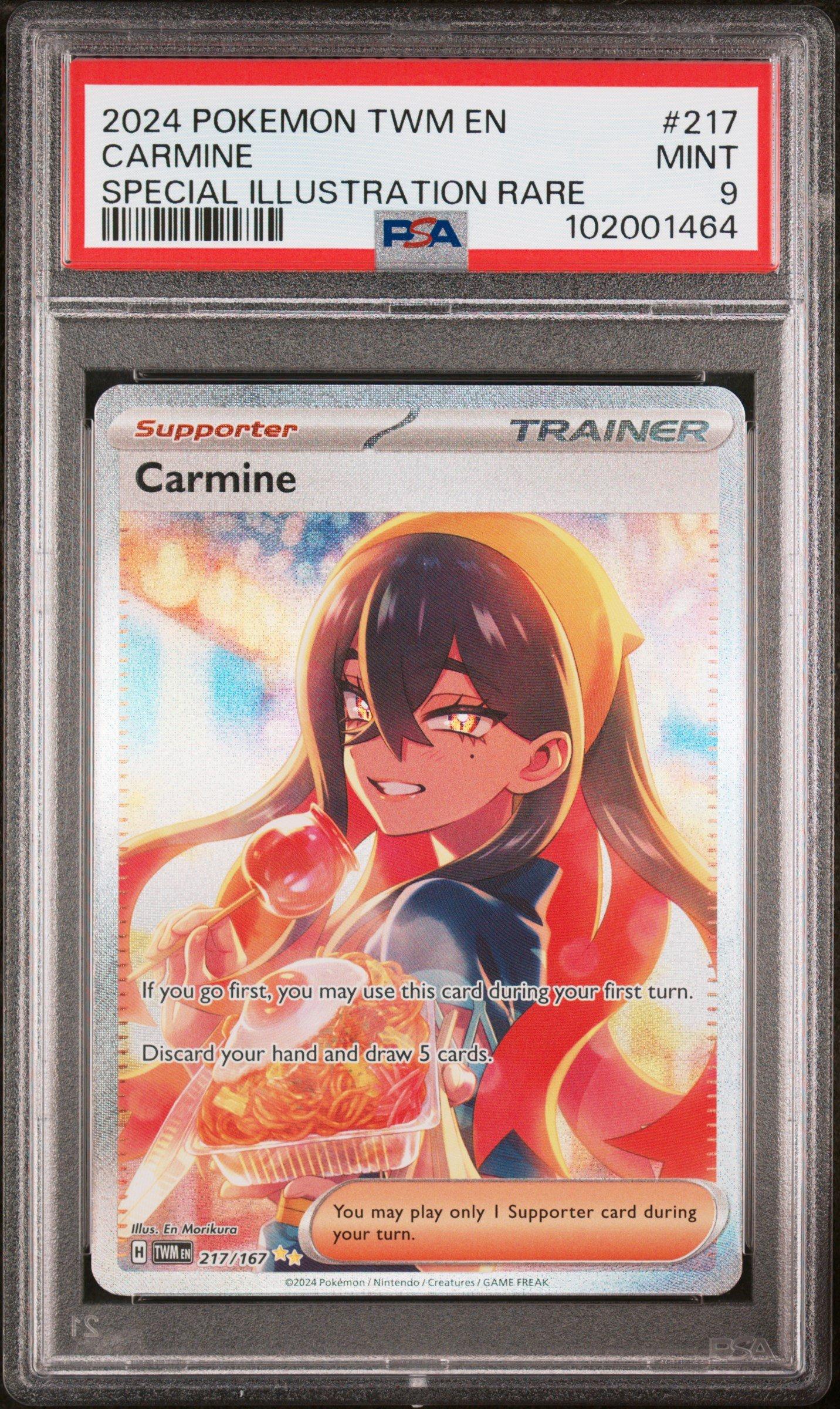 carmine pokemon card Carmine (Twilight Masquerade 145)