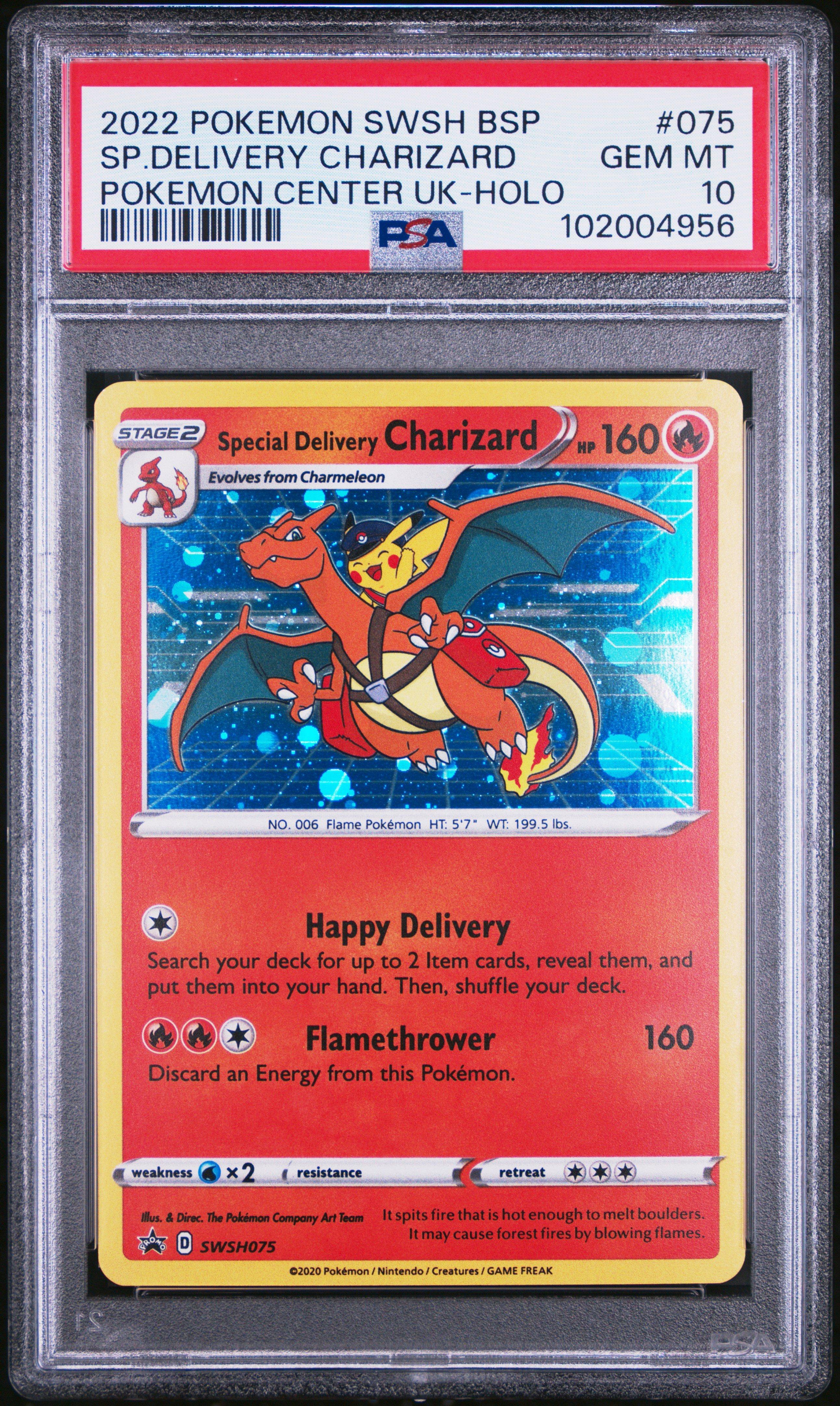 ポケモンカード Special Delivery Charizard 2022 Pokemon Swsh Black Star Promo 075 Special Delivery Charizard