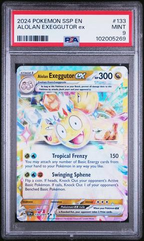 2024 Pokemon Ssp En-surging Sparks 242 Alolan Exeggutor Ex