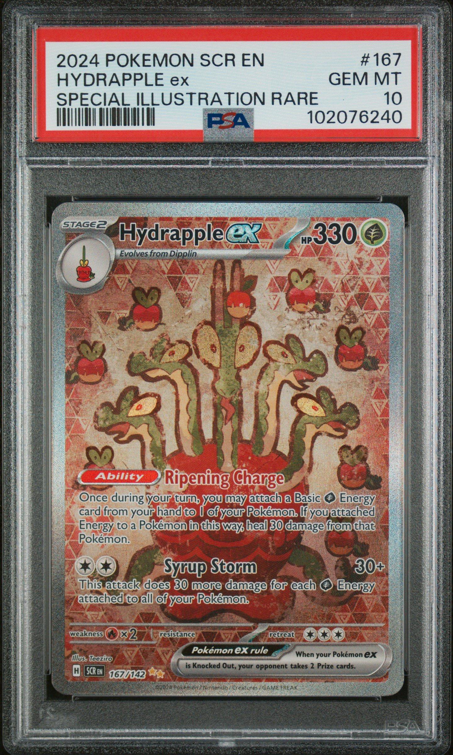 2024 Pokemon Scr En-stellar Crown 167 Hydrapple Ex Special