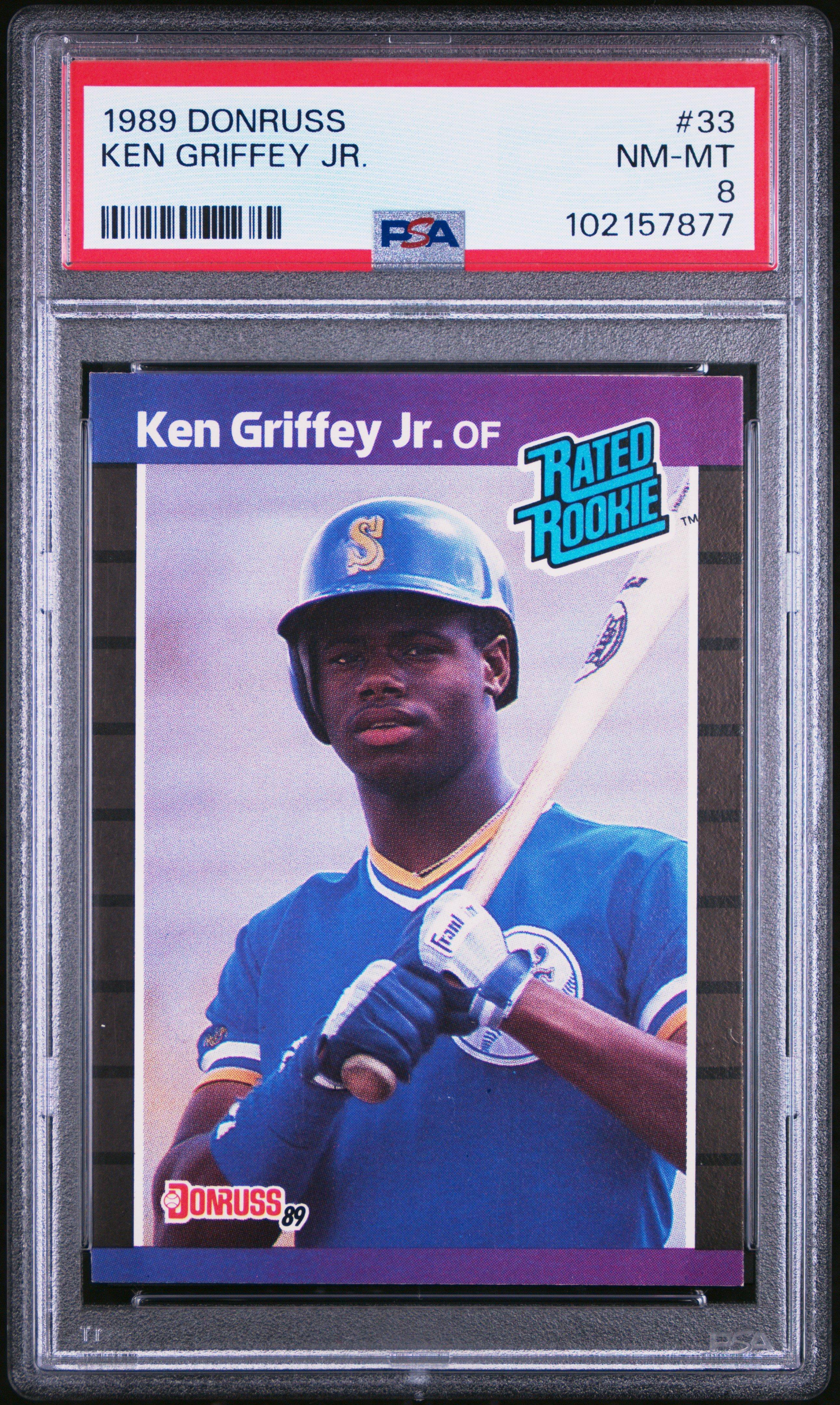 1989 Donruss 33 Ken Griffey Jr. PSA