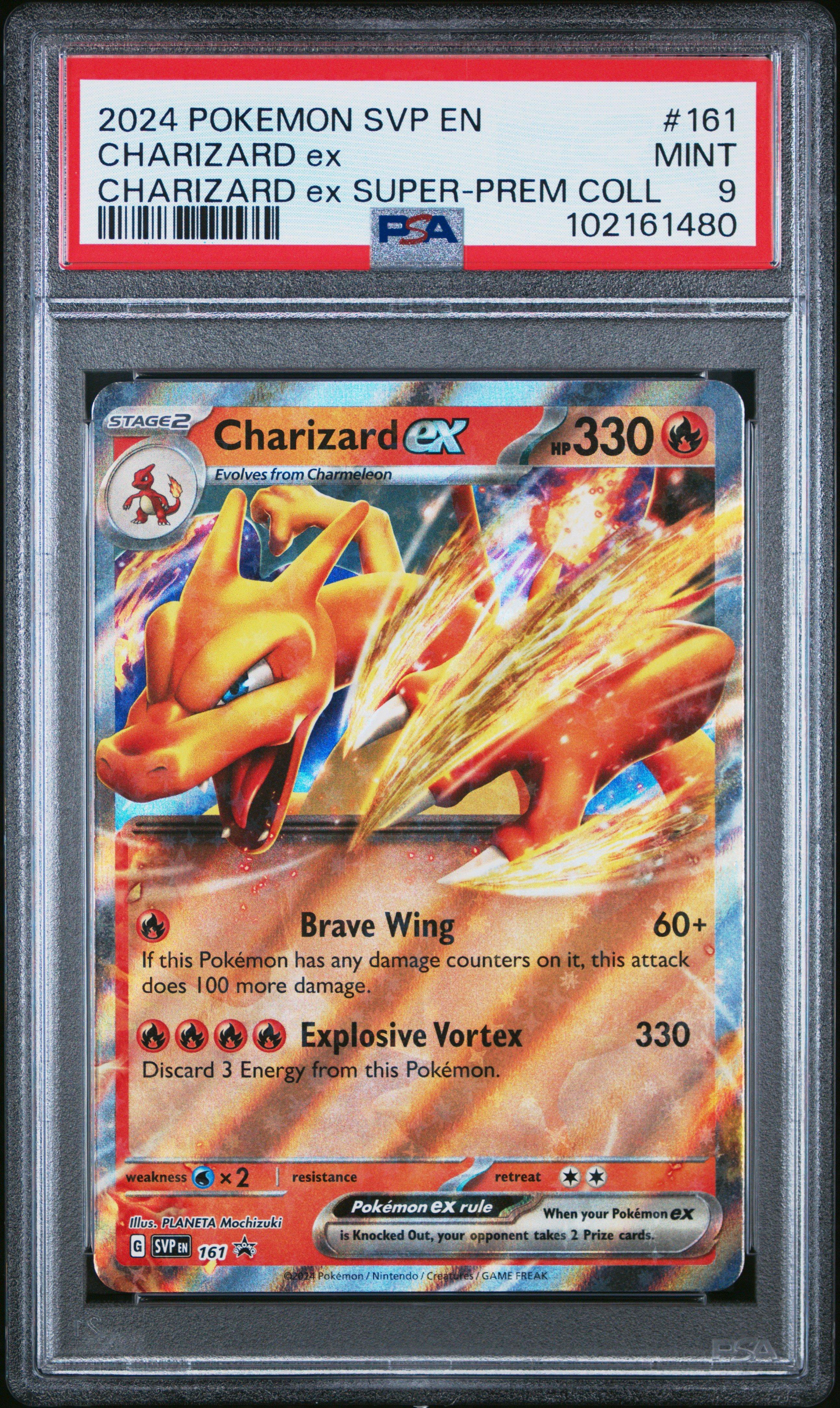 2024 Pokemon Svp En-sv Black Star Promo 161 Charizard Ex Charizard