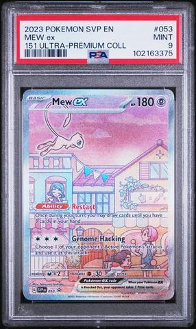 2023 Pokemon Svp En-sv Black Star Promo 053 Mew Ex 151 Ultra