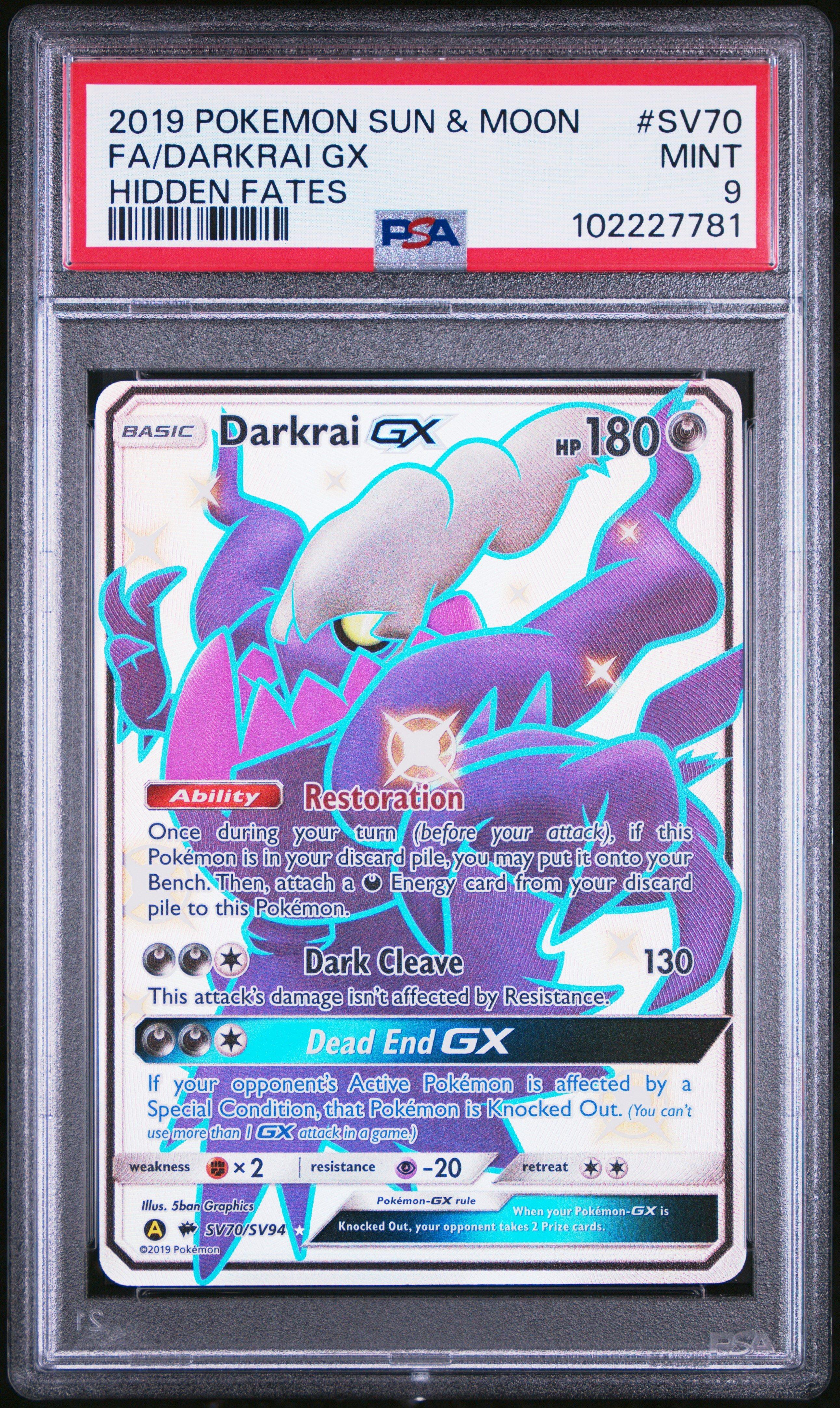 pokemon card ultra charizard Darkrai VSTAR CRZ GG50 Special Illustration Rare DE NM+ main image 0