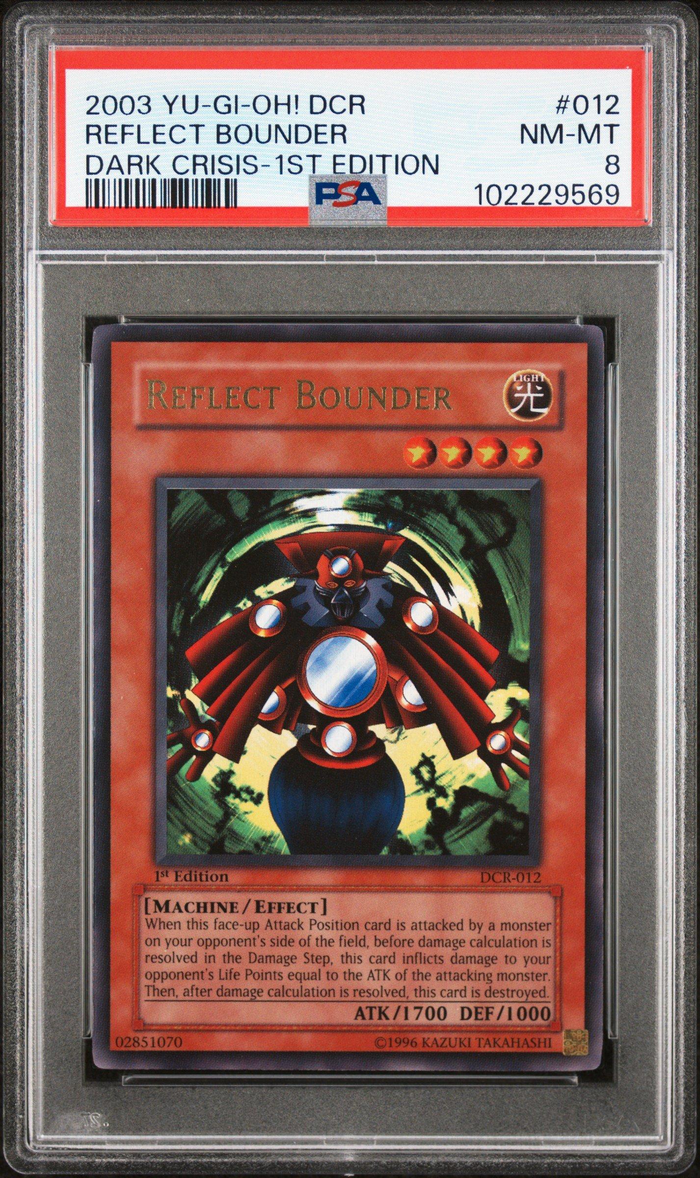 2003 Yu-gi-oh! Dcr-dark Crisis 012 Reflect Bounder 1st Edition PSA 