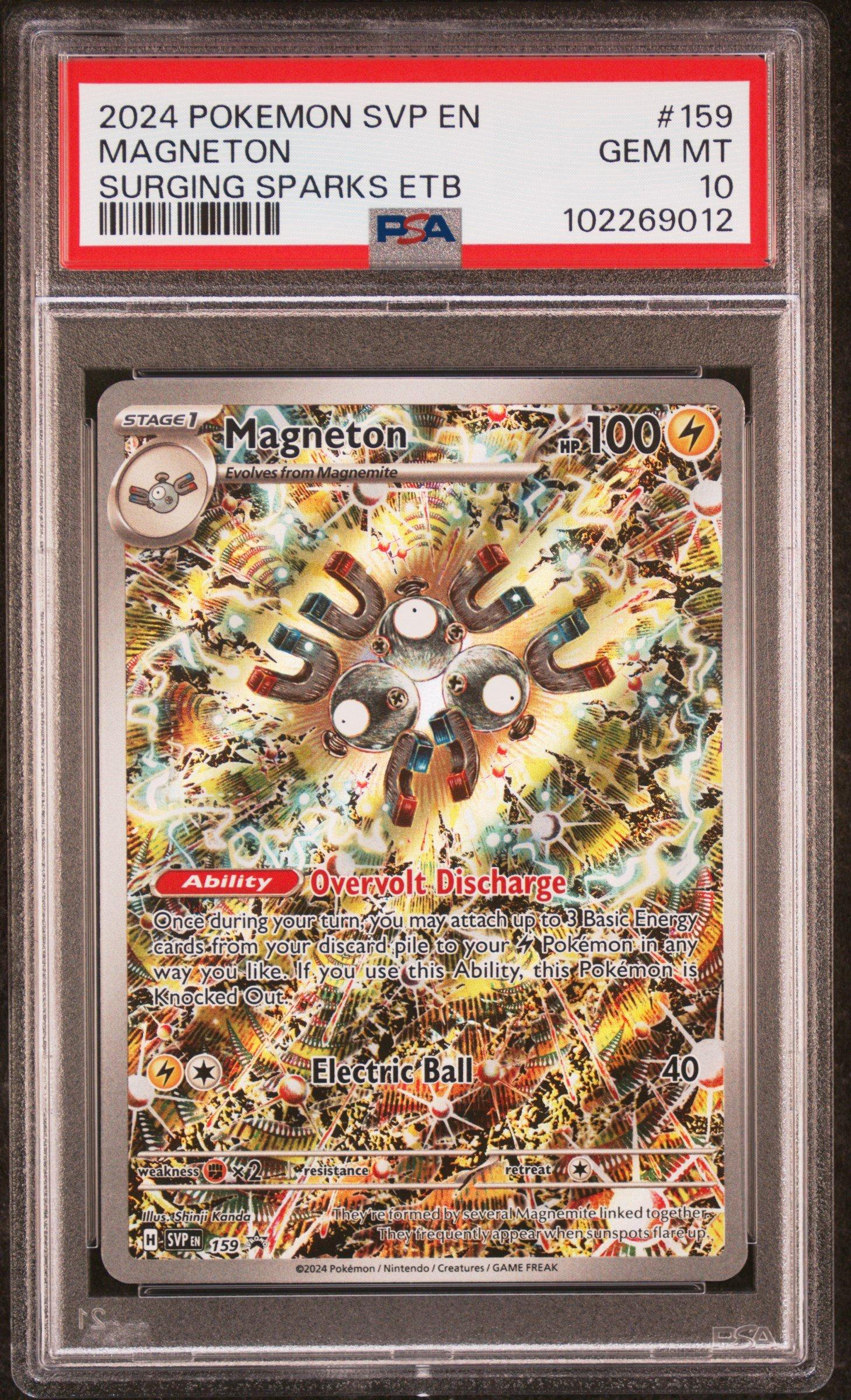 2024 Pokemon Svp En-sv Black Star Promo 159 Magneton Surging