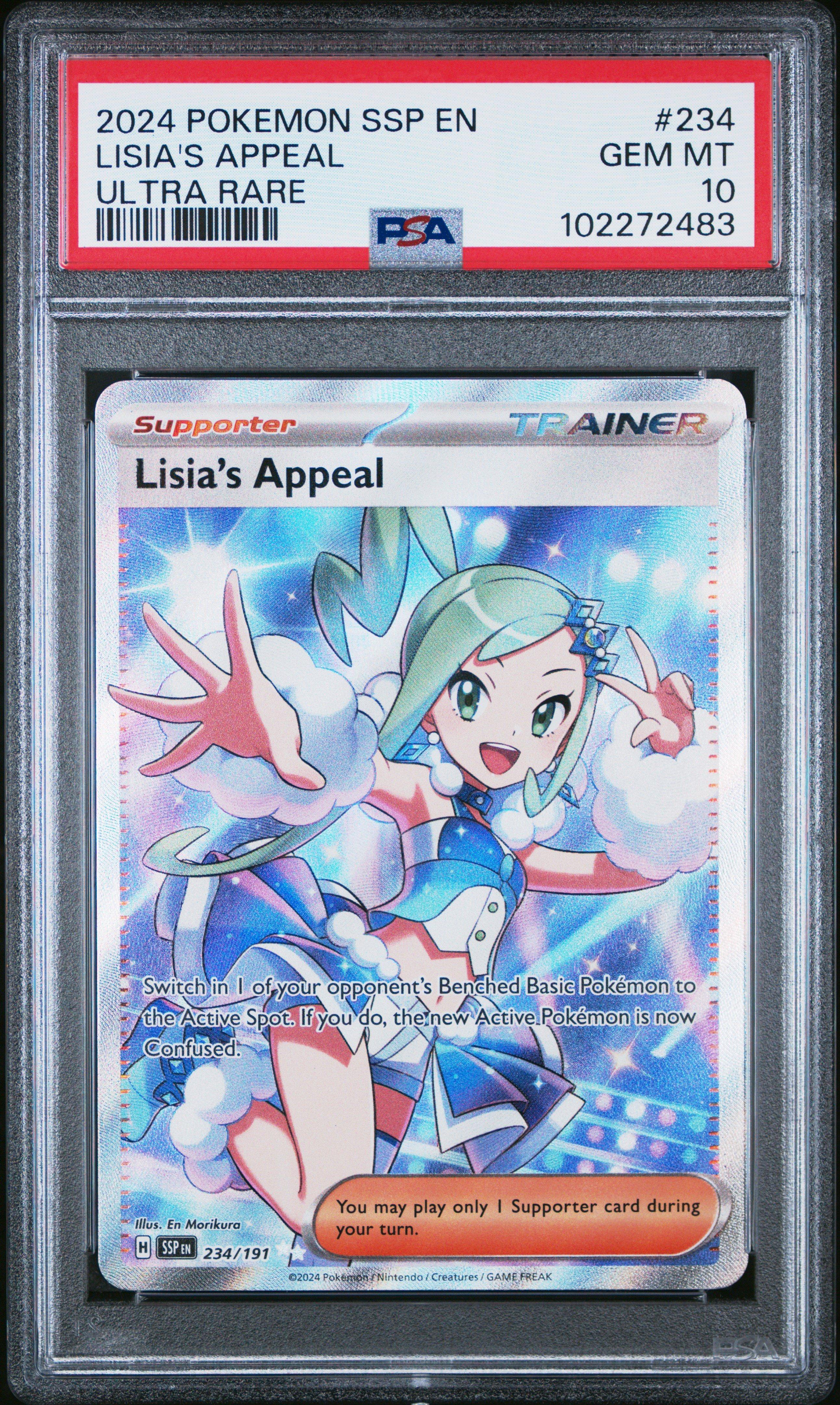 2024 Pokemon Ssp En-surging Sparks 234 Lisia's Appeal Ultra