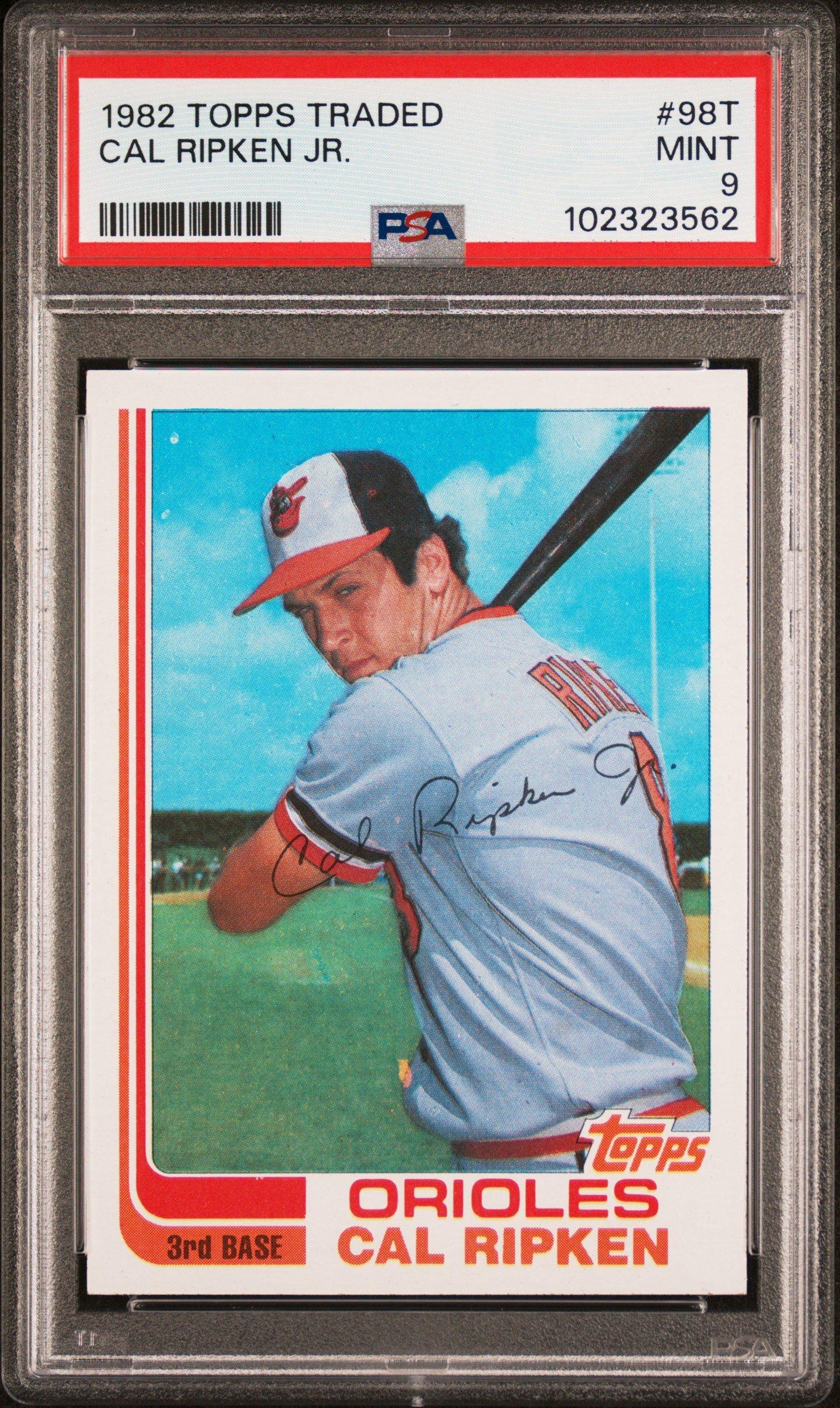 1982 Topps Traded 98t Cal Ripken Jr. PSA
