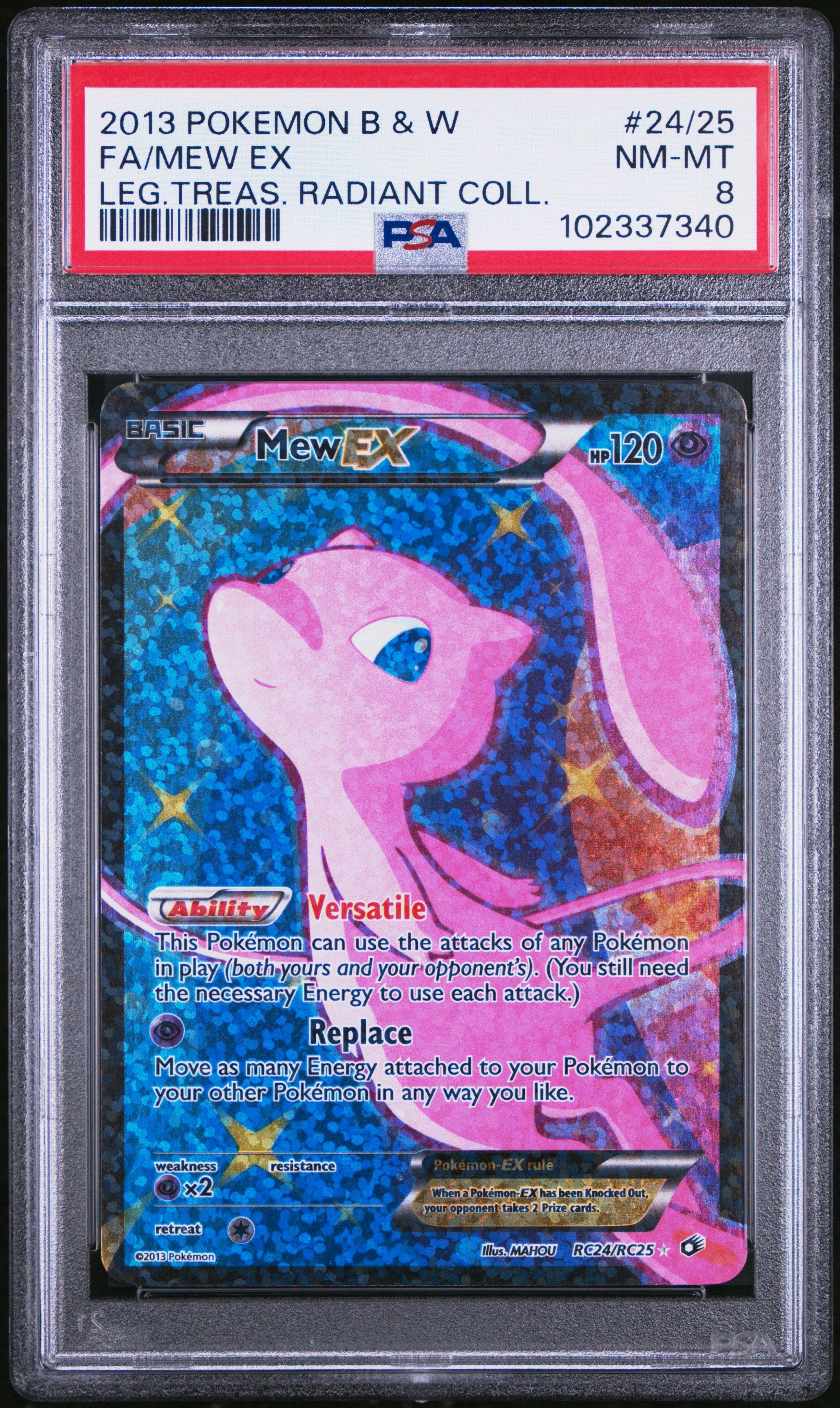 2013 Pokemon Black & White Legendary Treasures Radiant Collection