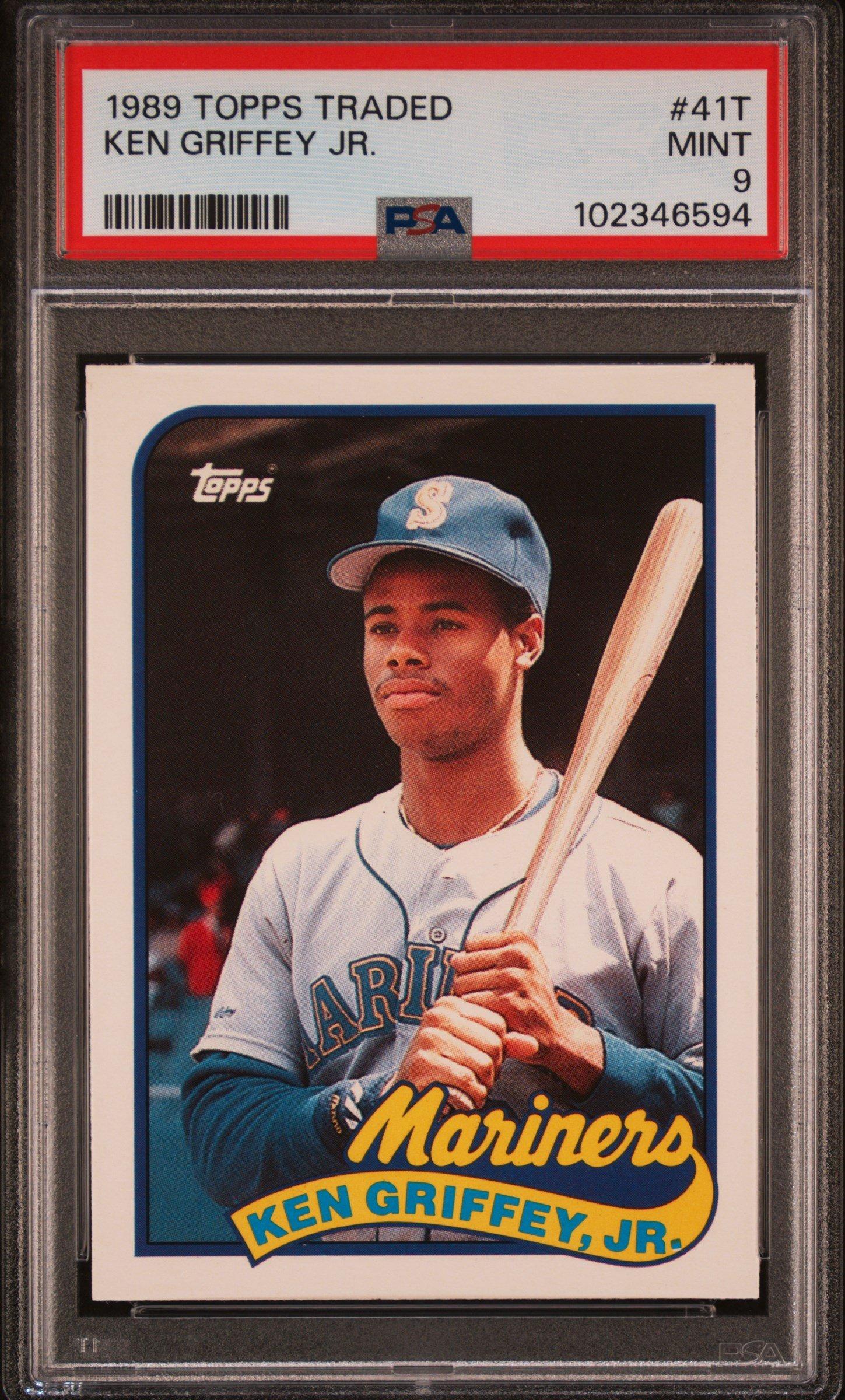 1989 Topps Traded 41t Ken Griffey Jr. PSA