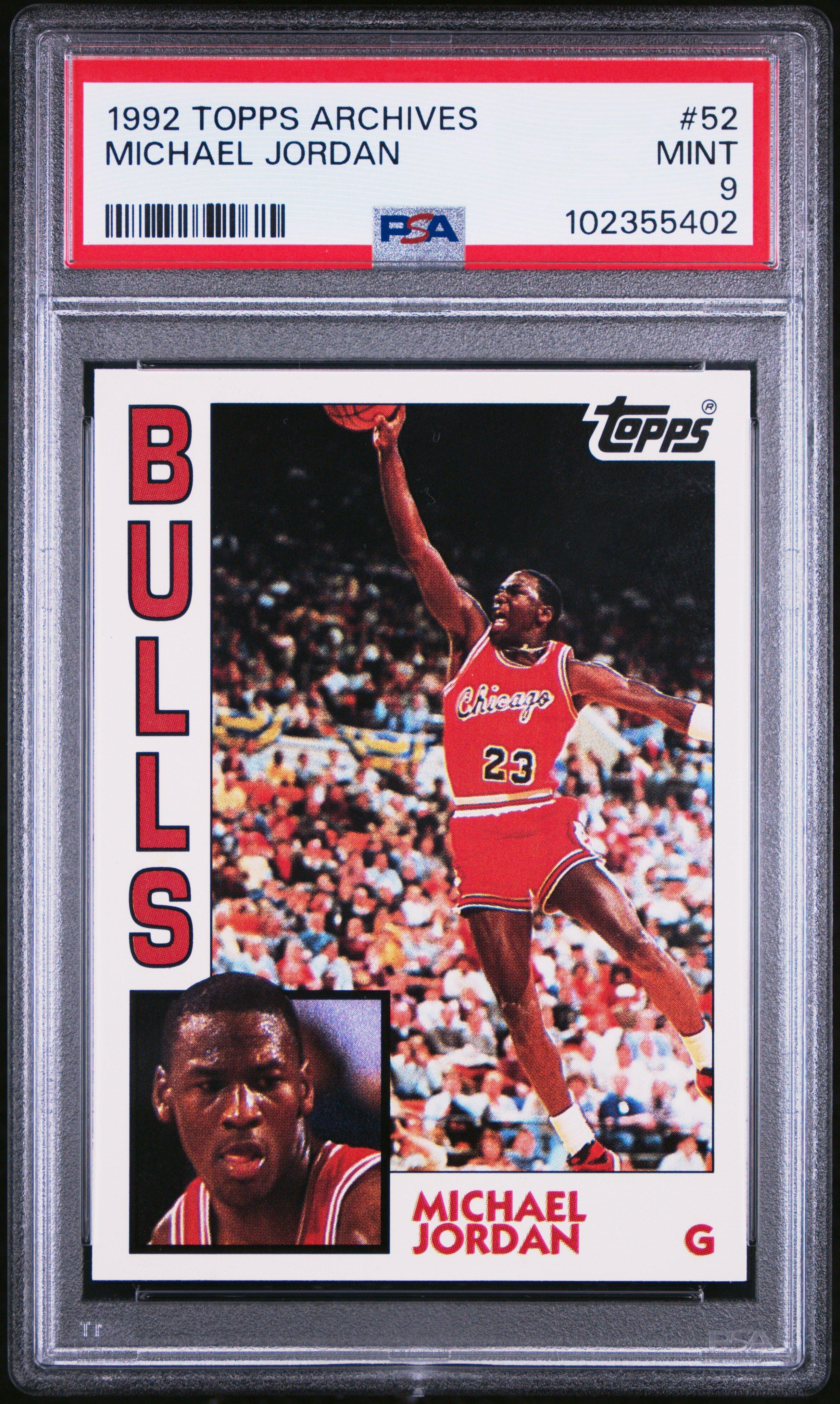 1992 Topps Archives 52 Michael Jordan PSA