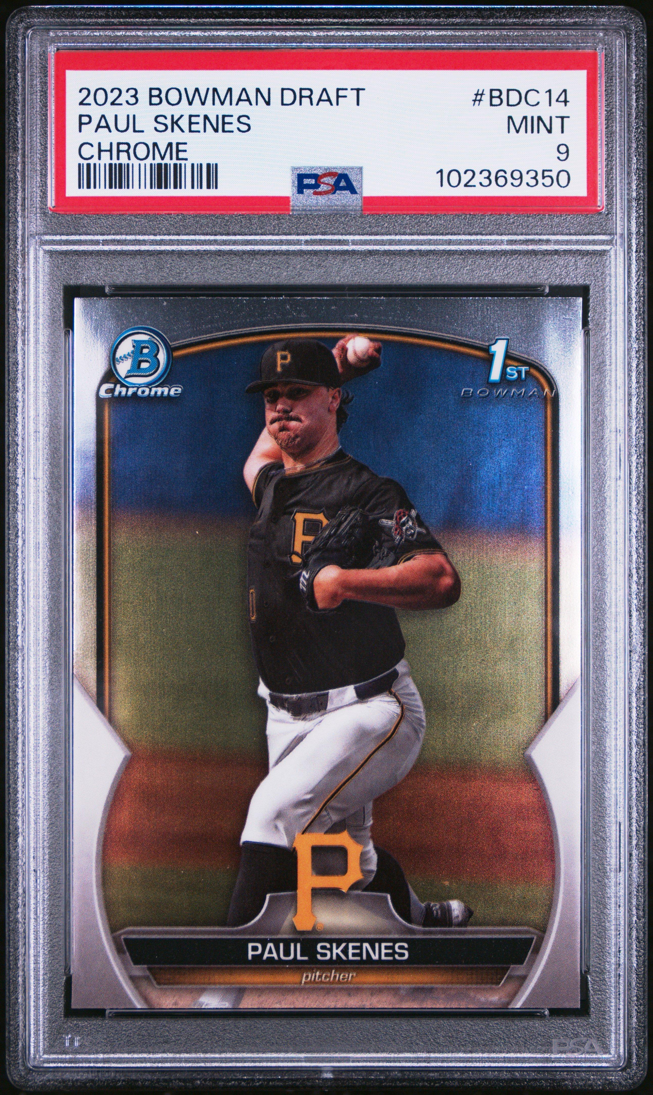 2023 Bowman Draft Bdc14 Paul Skenes Chrome PSA