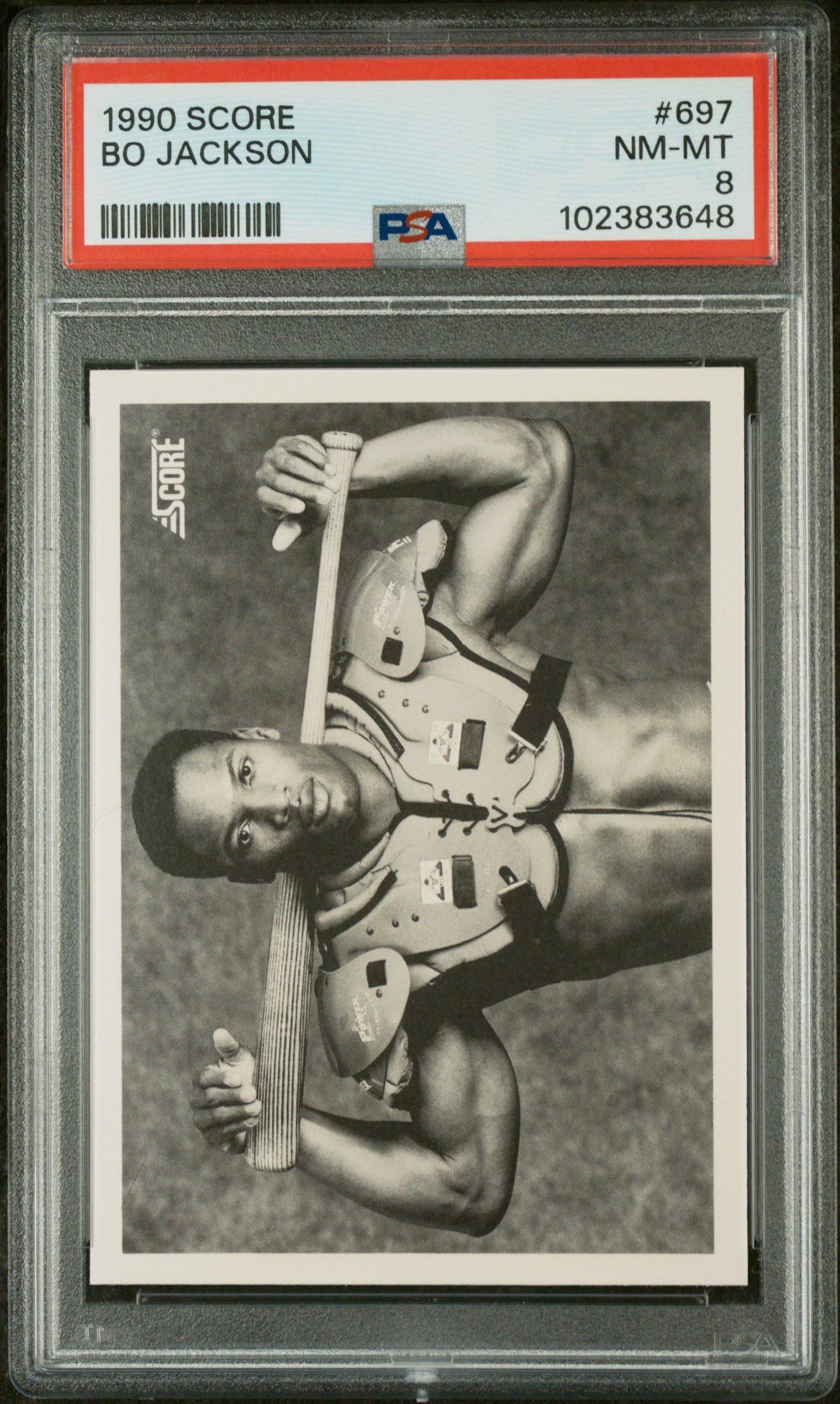 1990 Score 697 Bo Jackson PSA 8 Graded Card | GameStop