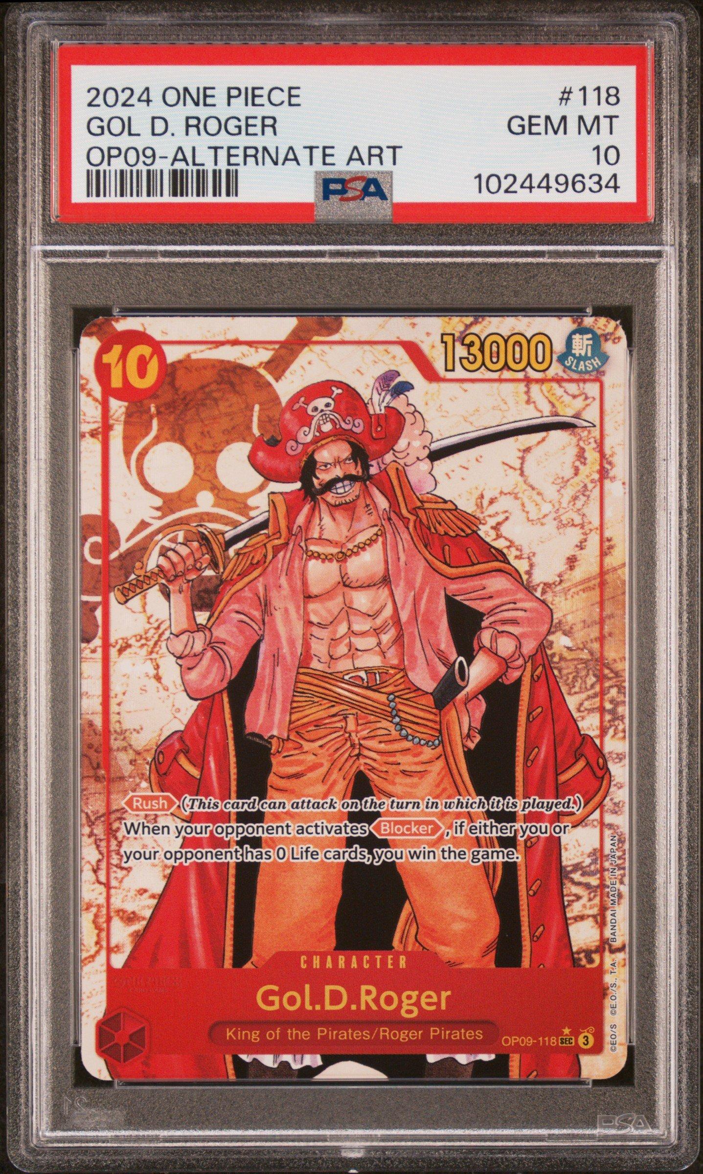 2024 One Piece Op09-emperors In The New World 118 Gol D. Roger